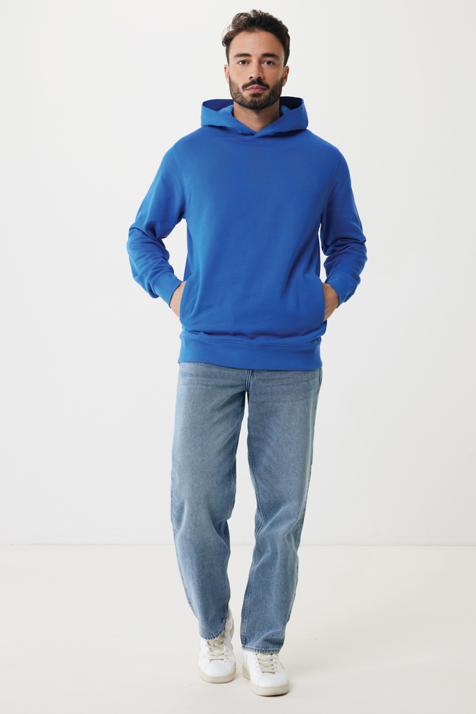 IQONIQ Yengo Hoodie mit Seitentaschen aus rec. Baumwolle