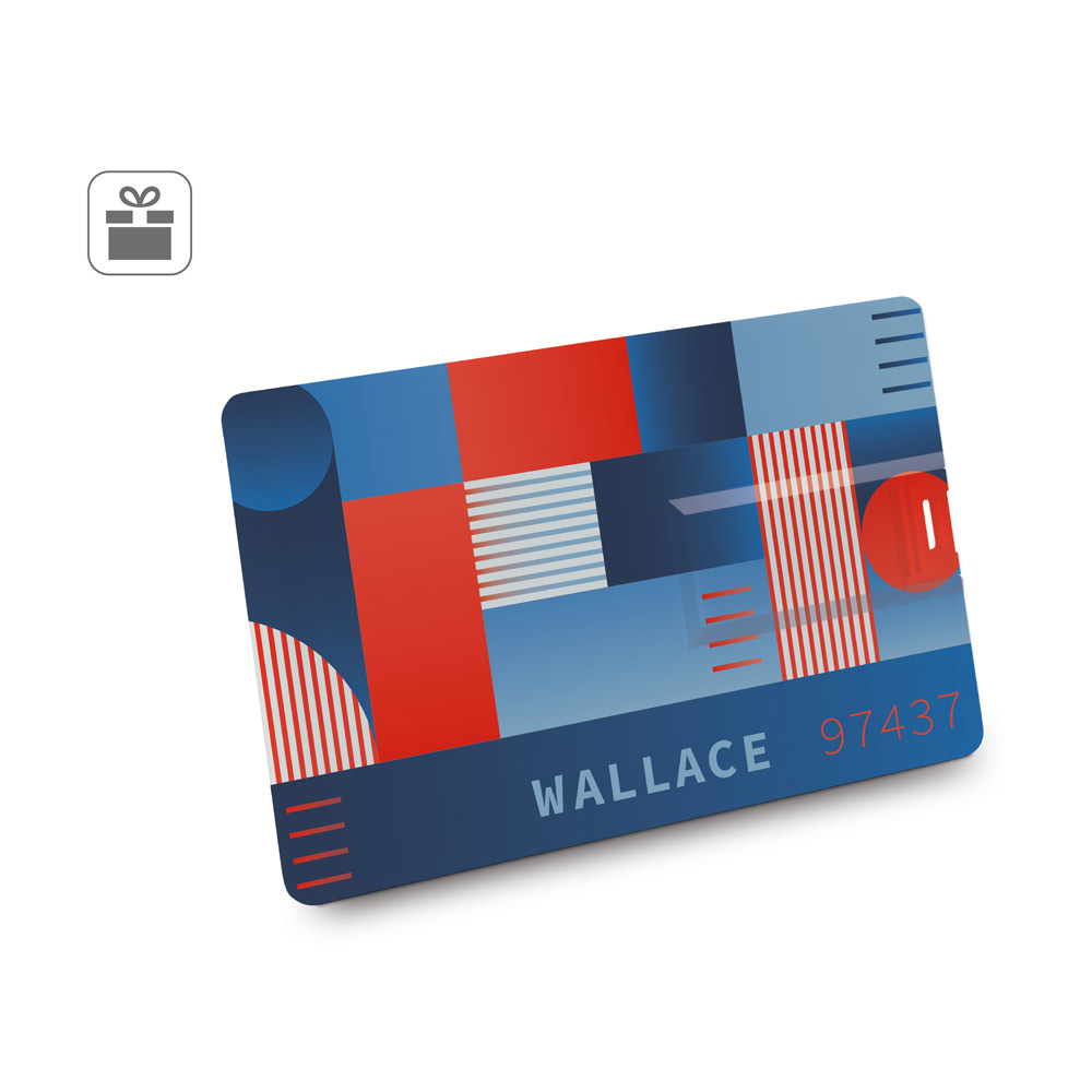 WALLACE 8GB USB-Stick UDP mit 8GB aus ABS