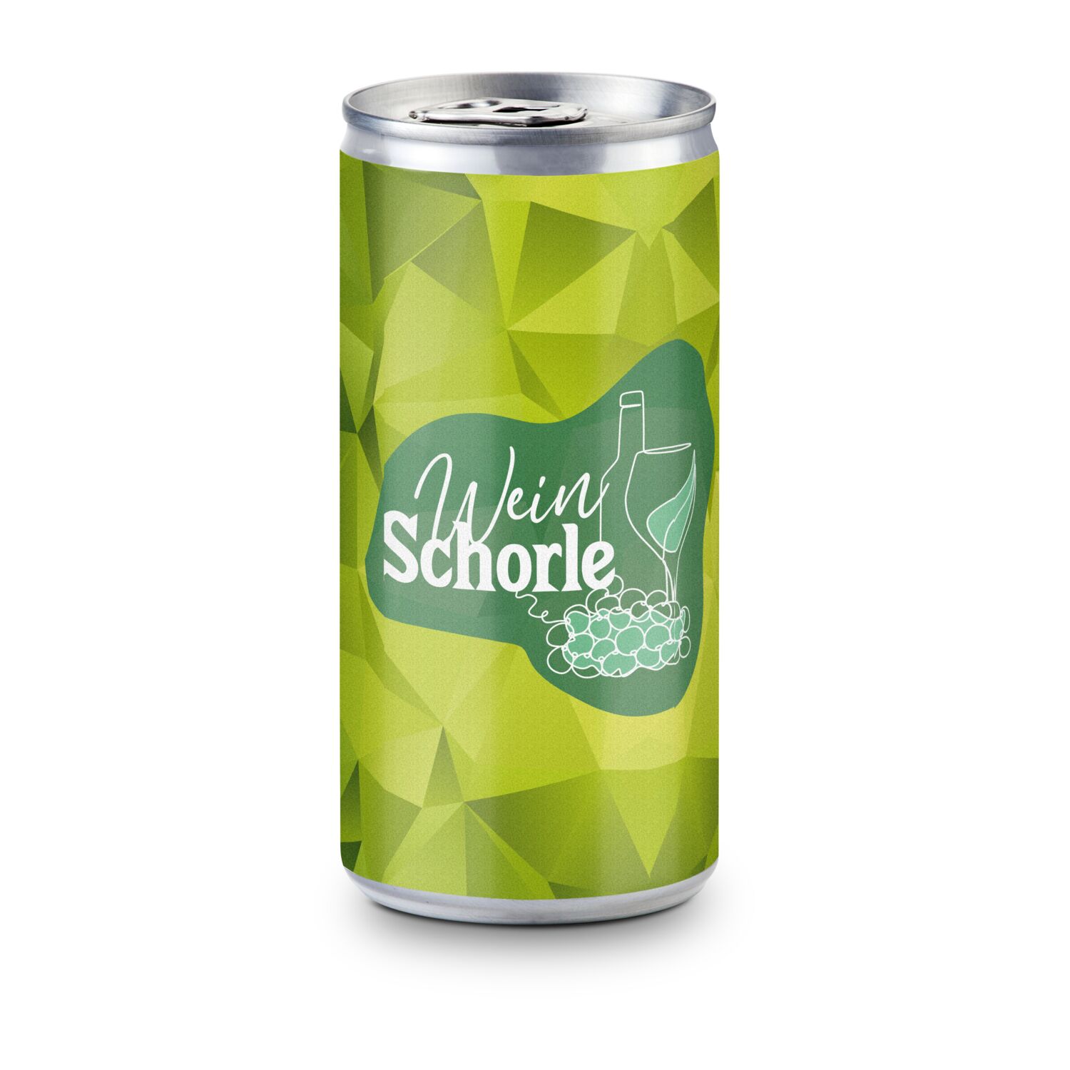 Weinschorle weiß - Folien-Etikett, 200 ml