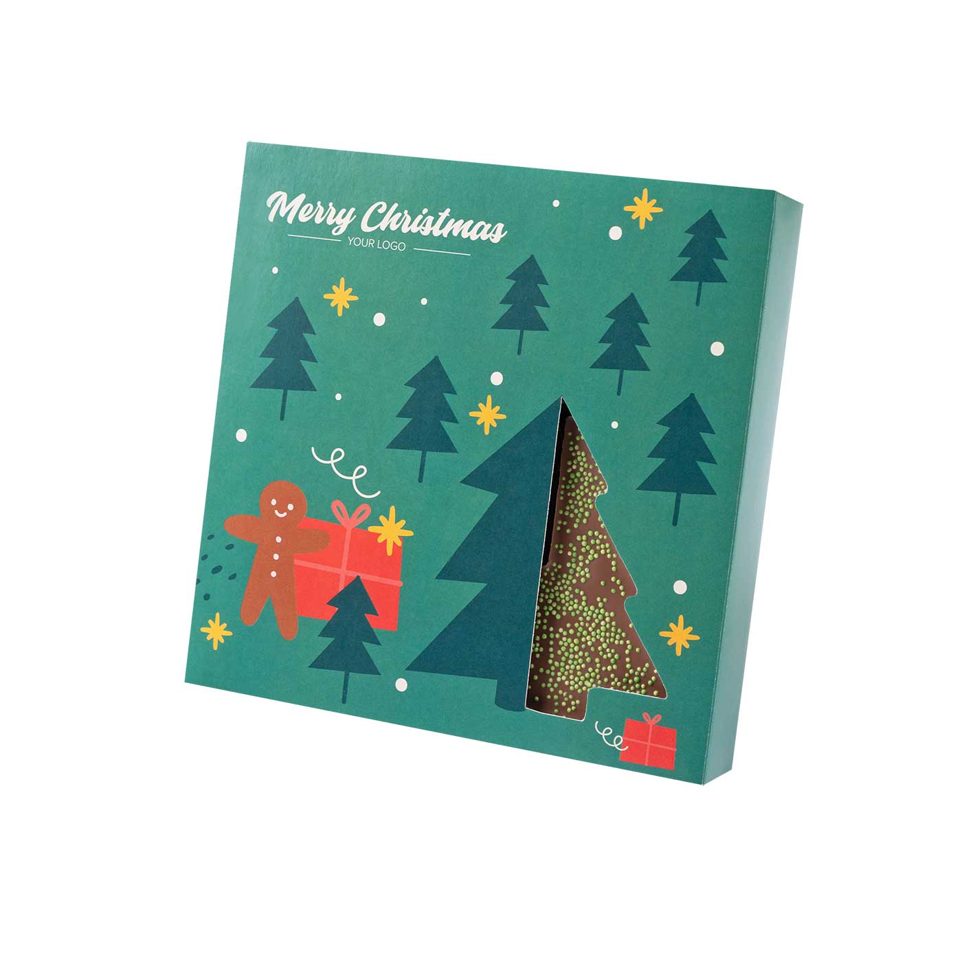 Schoko Puzzle 3D Weihnachtsbaum