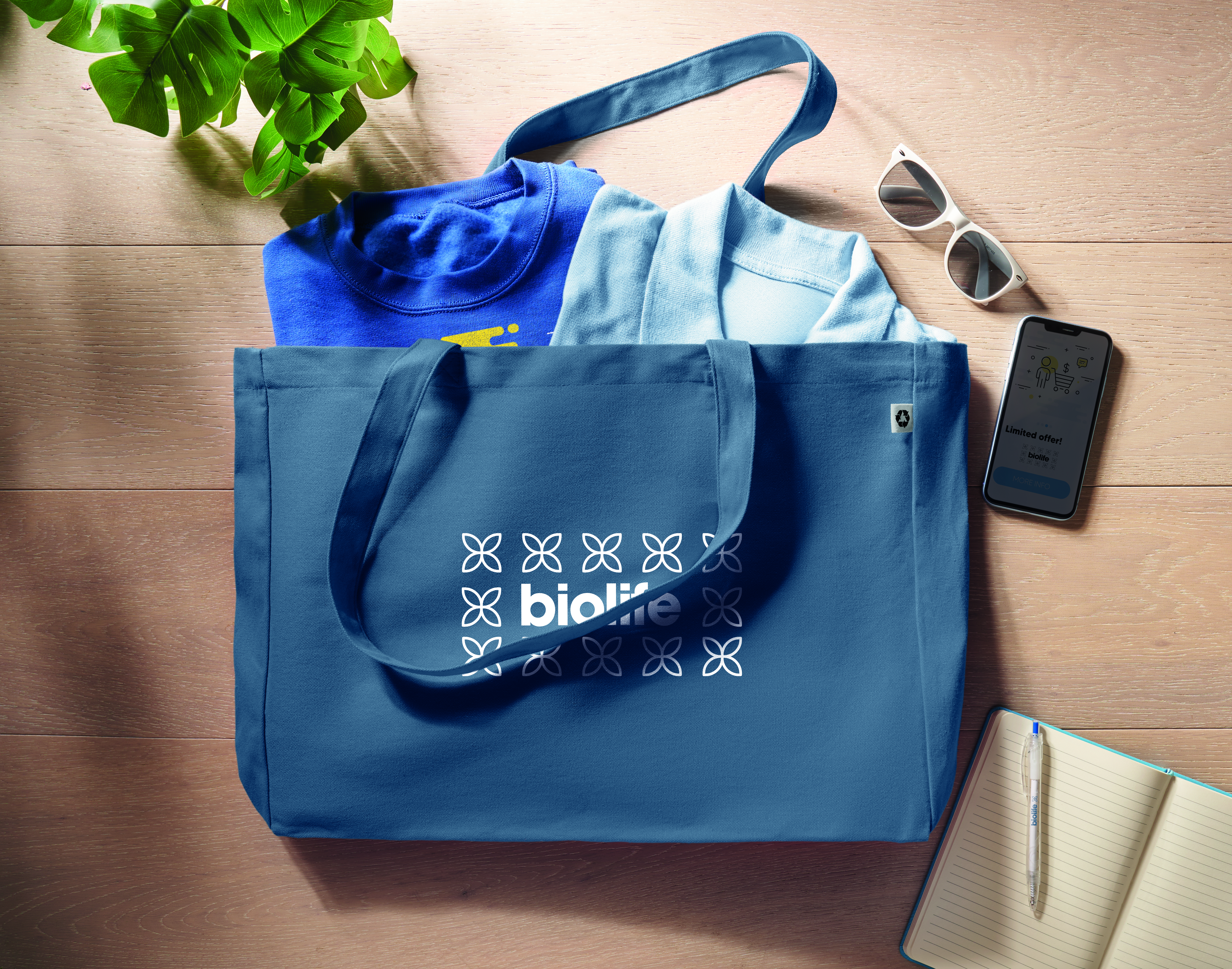 Recycelte Canvas-Tasche RESPECT COLOURED