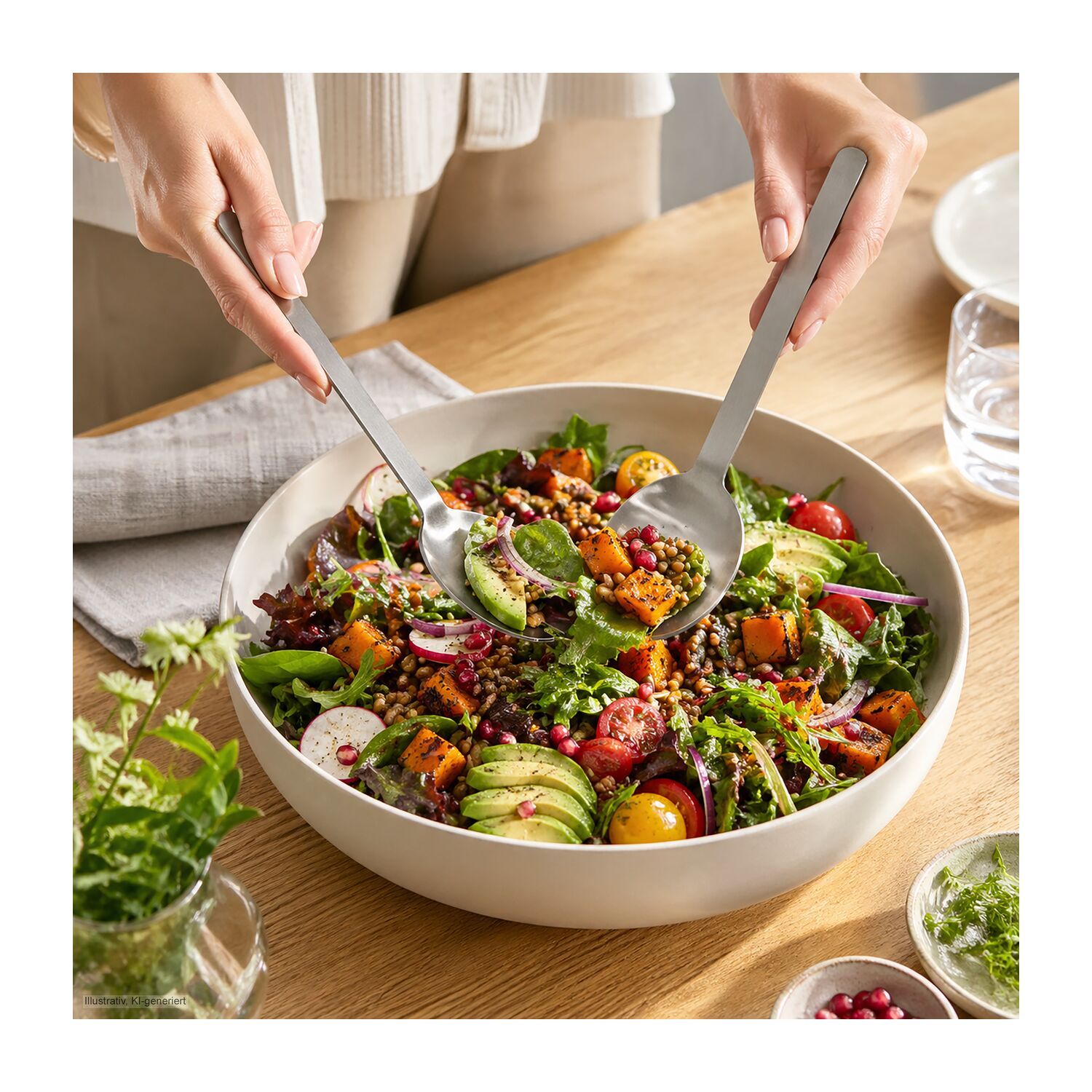 Geschenkset / Präsenteset: Salat-Duett