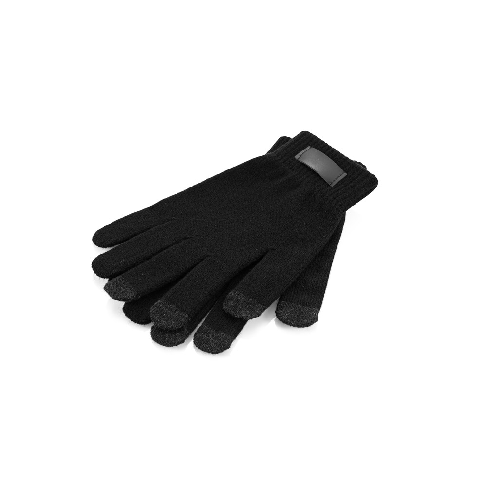 BURROW Handschuhe aus recyceltem Polyester (100% rPET), mit Tastspitzen
