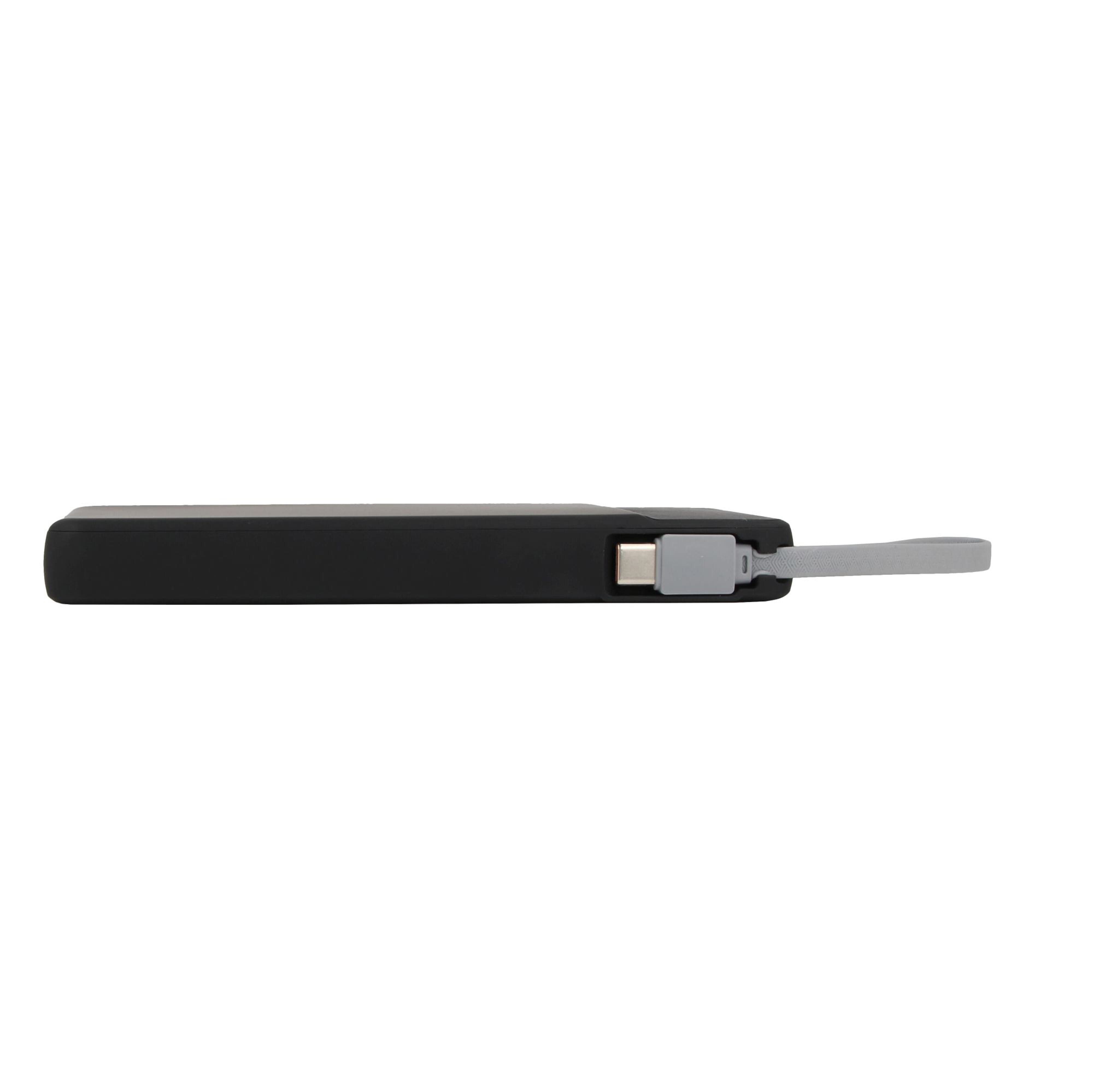 Ziara Powerbank with USB-C & Lightning Cable 10000mAh