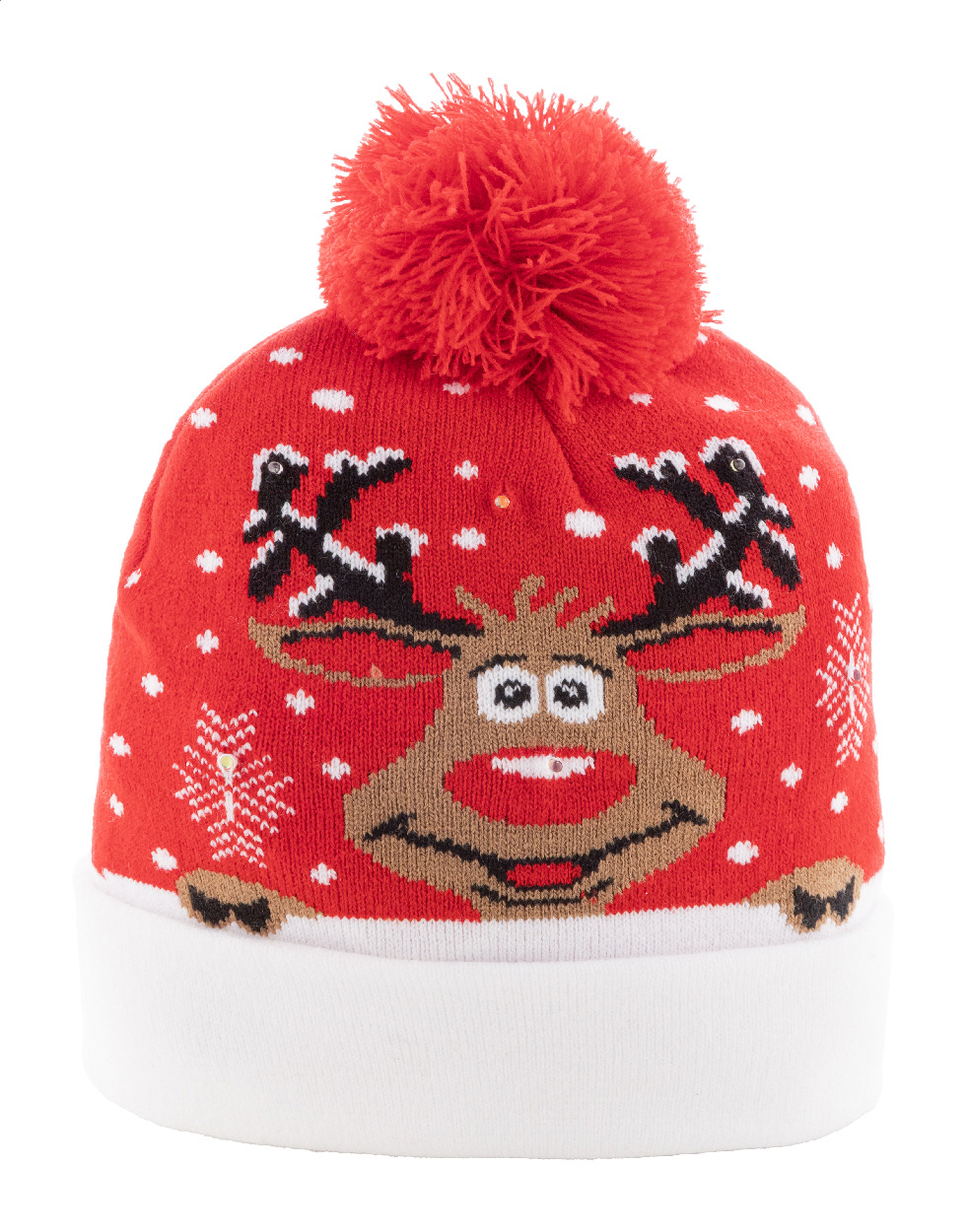 Weihnachts-LED-Wintermütze, Rentier Norrsken