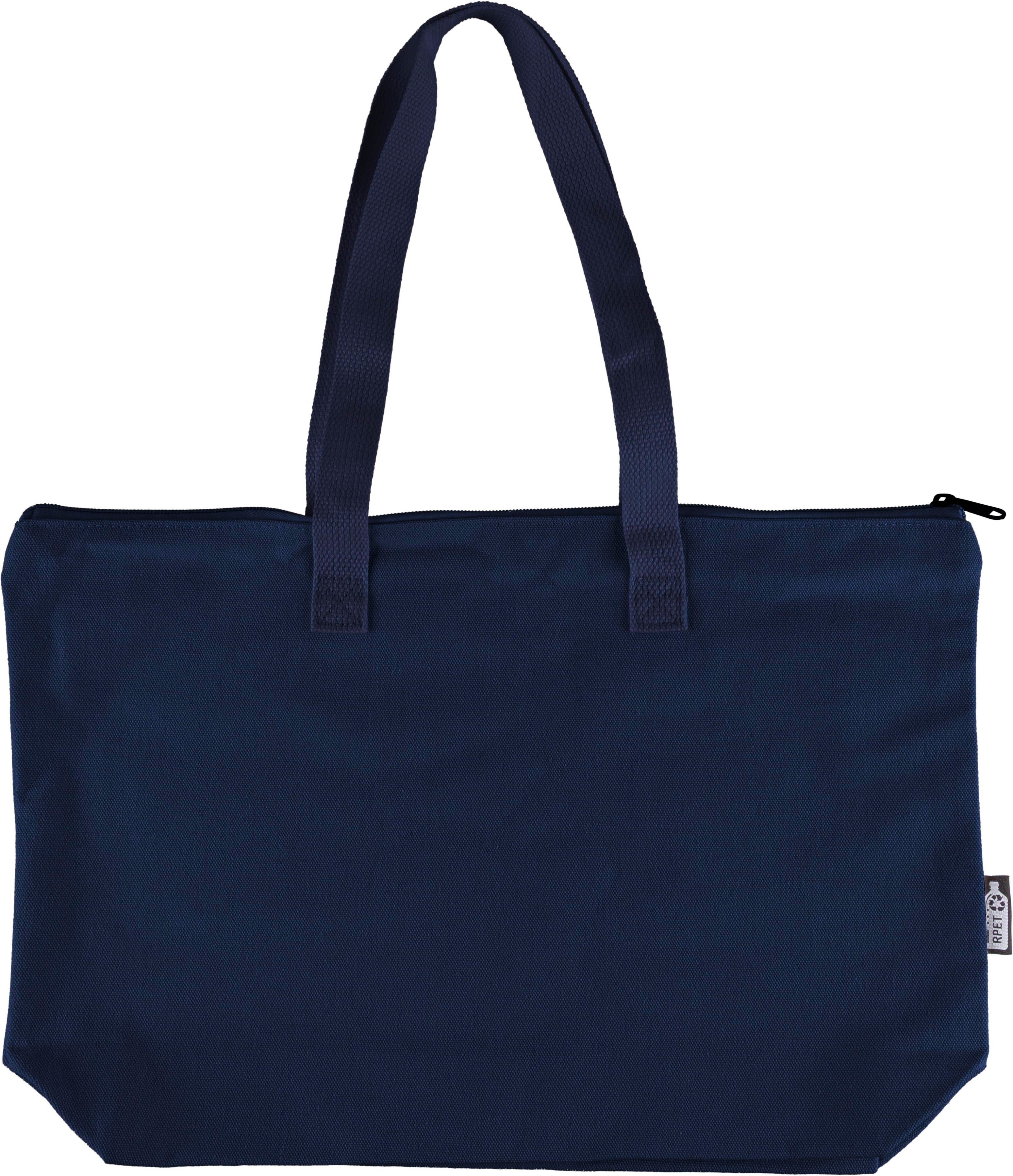 Tragetasche aus recyceltem Polycotton (330 g/m2) Malina