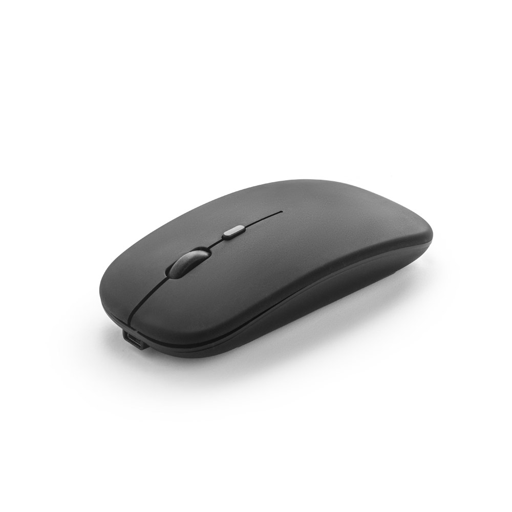 KHAN Wireless Maus mit 500mAh Akku aus recyceltes ABS (100% rABS)