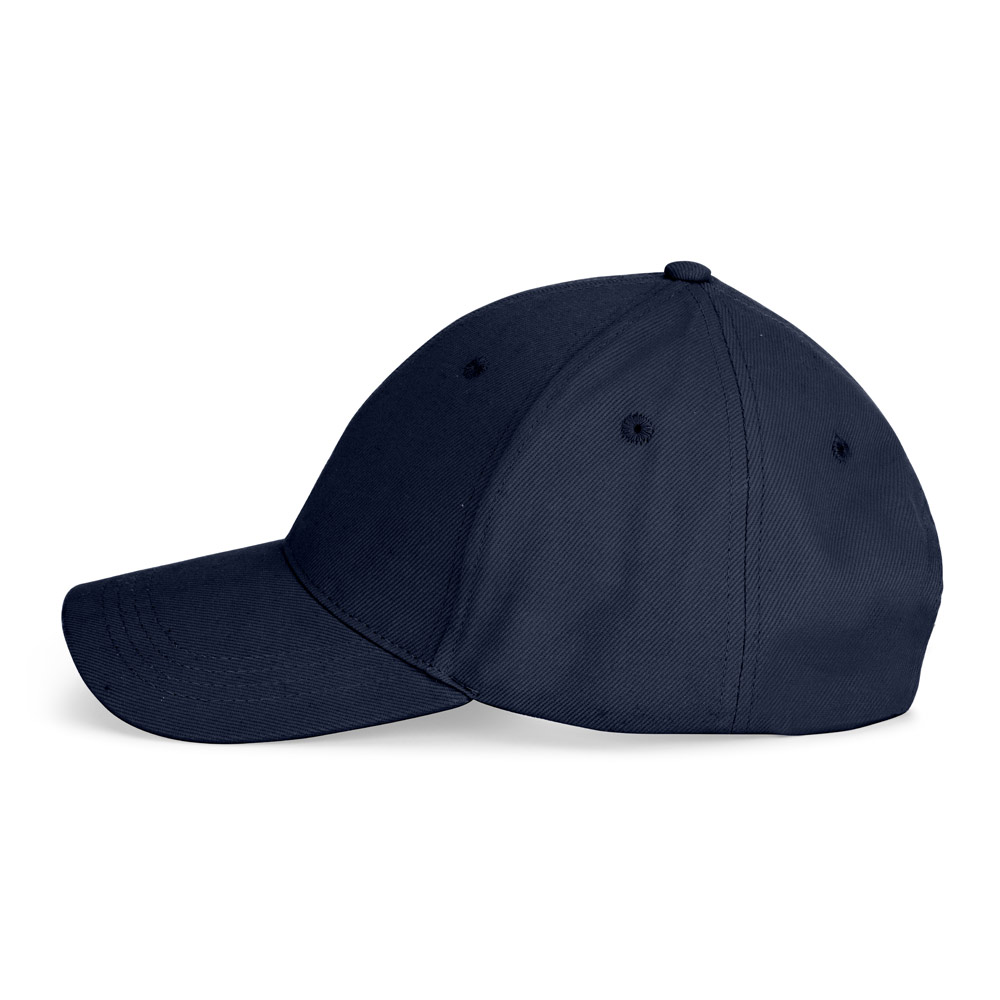 NATHAN Kappe aus 100 % Baumwolle (260 g / m²) mit 6 Paneelen