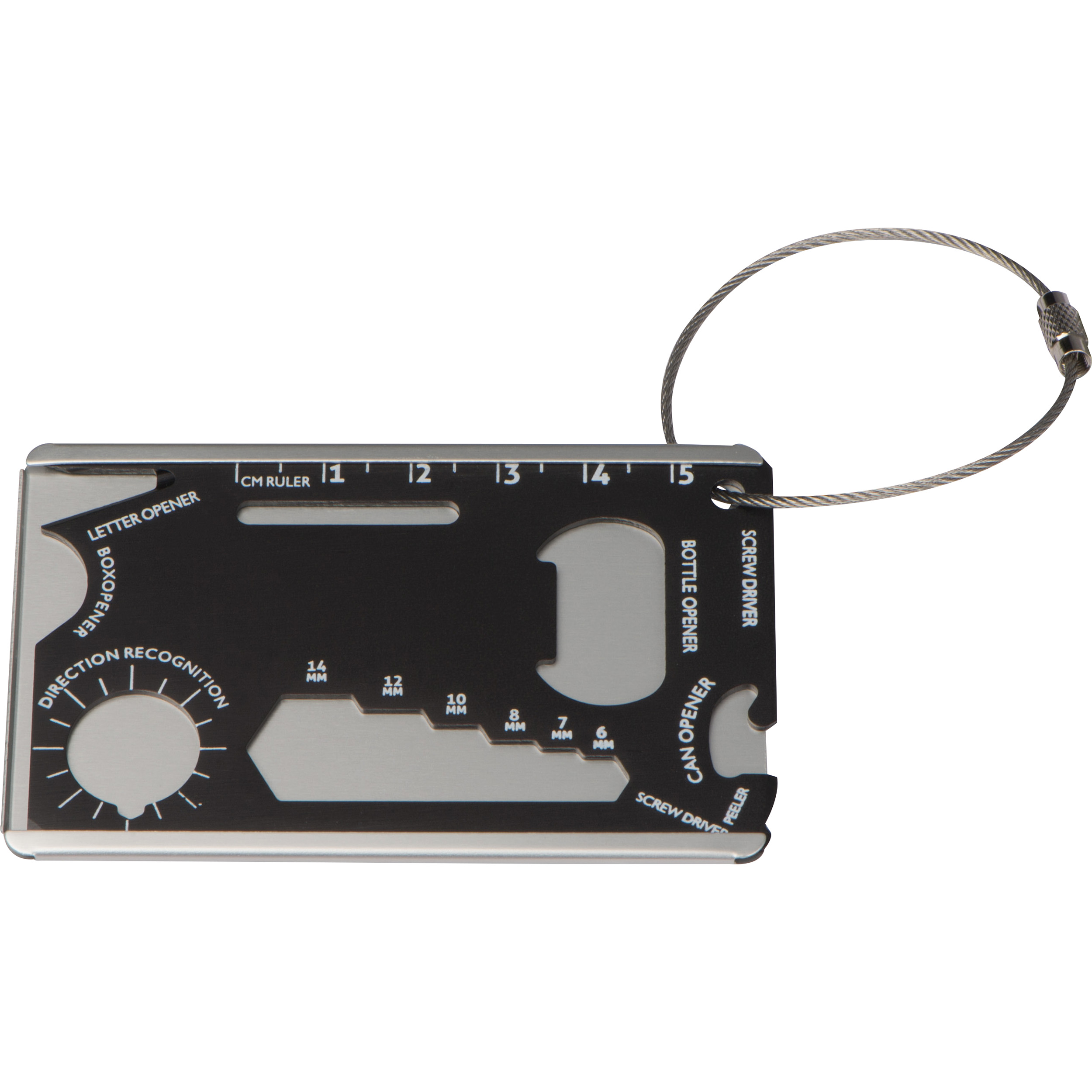 Survival Kofferanhänger aus Aluminium Survival Kofferanhänger aus Aluminium