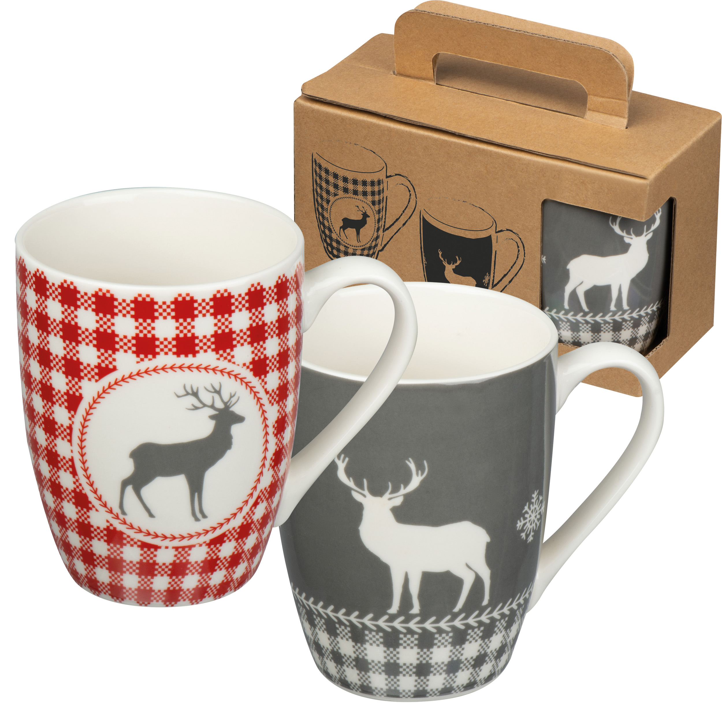 Set aus 2 Weihnachtstassen Set aus 2 Weihnachtstassen