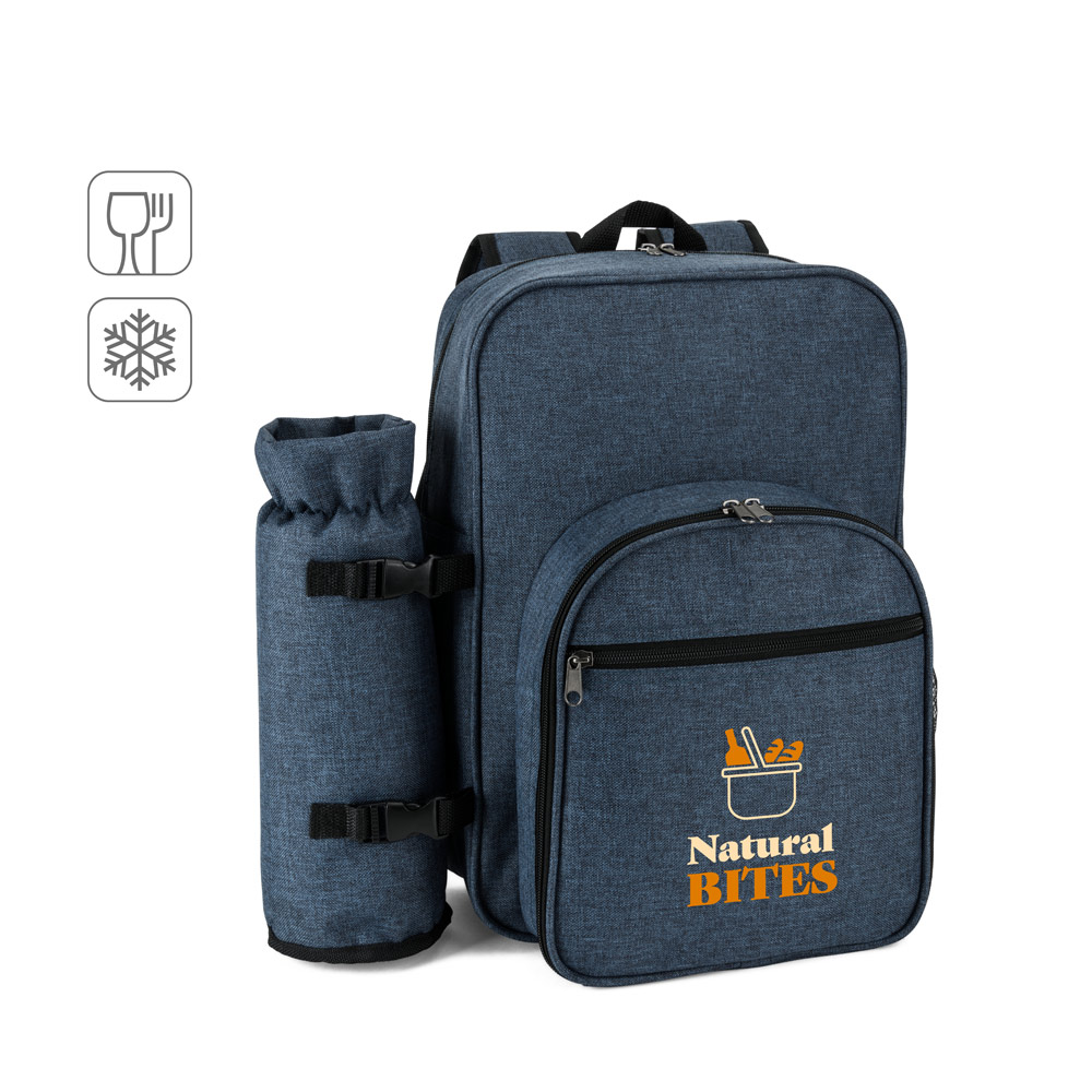 WHITSUNDAY Picknick-Kühlrucksack aus 600D, recyceltem Polyester, mit hoher Dichte