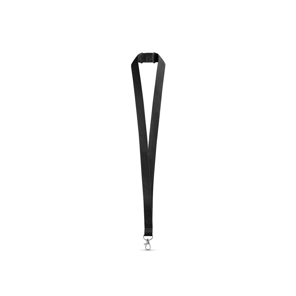 LEEDS Lanyard aus Polyester mit Sicherheitsverschluss
