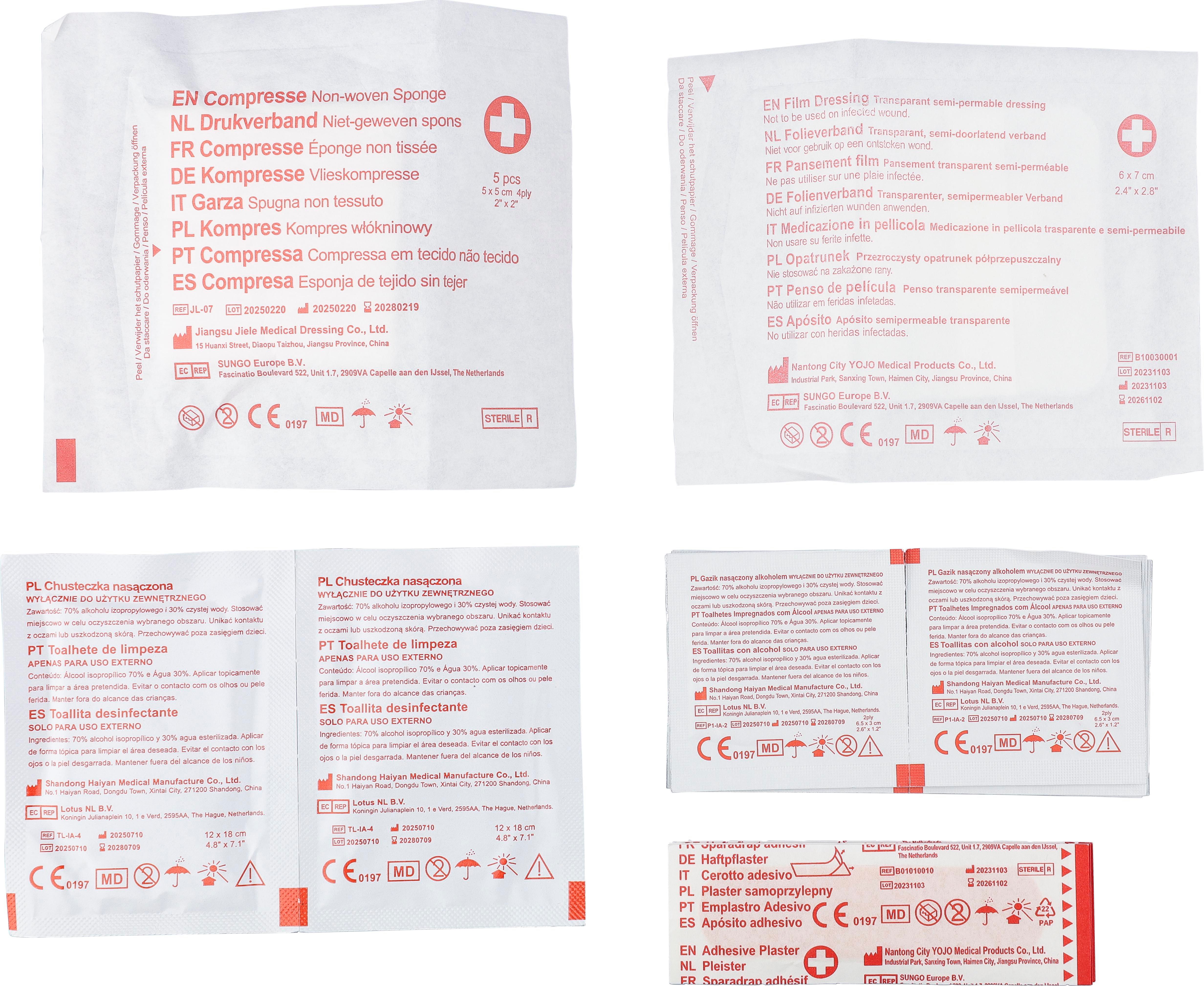 Erste-Hilfe-Set Kairo | Recycelt | 17-teilig