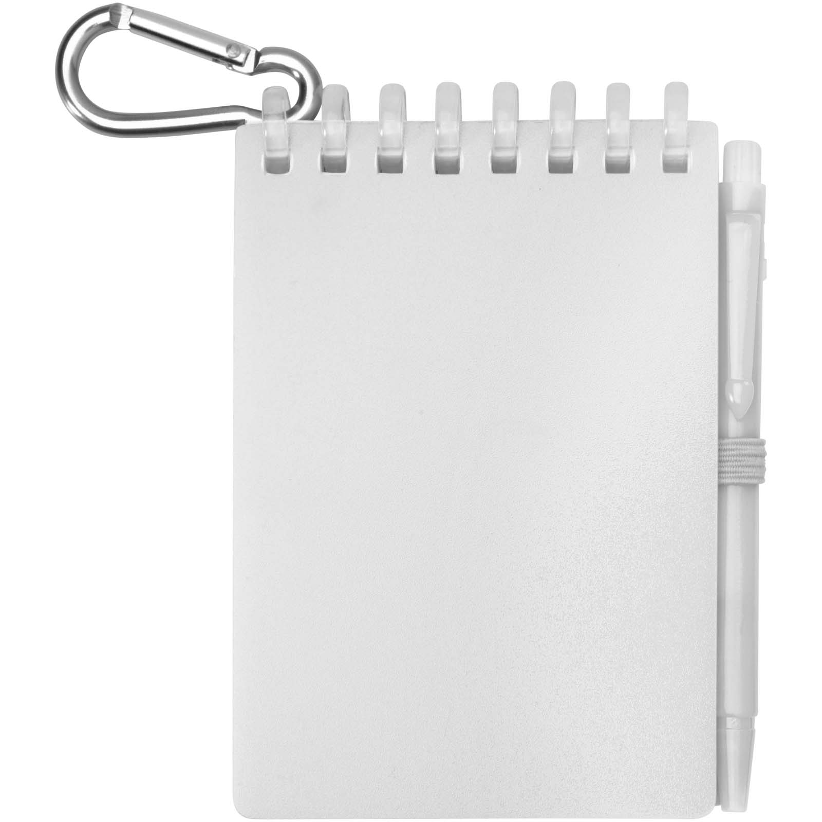 Lig Mini Recyceltes Outdoor-Softcover Notizbuch und Kugelschreiber Set (schwarze Mine)