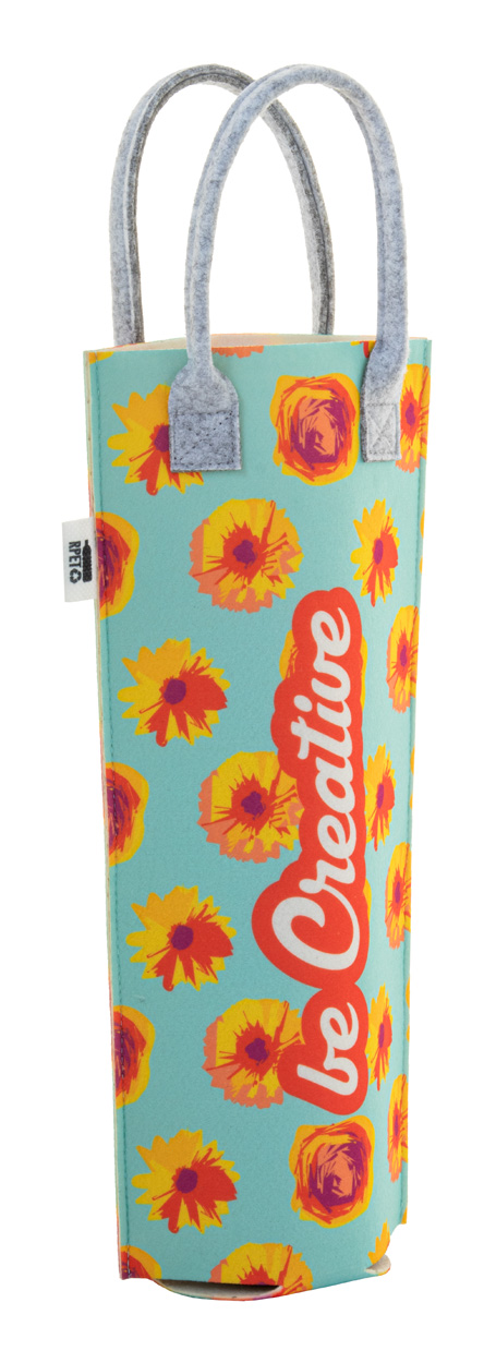 Individuelle RPET Weintasche CreaFelt Vino Individuelle RPET Weintasche CreaFelt Vino