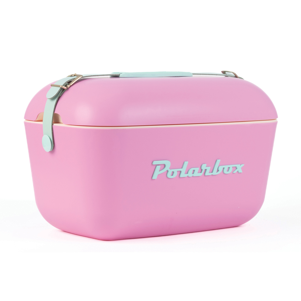 Polarbox Original Large 20L Vintage Kühlbox, rosa