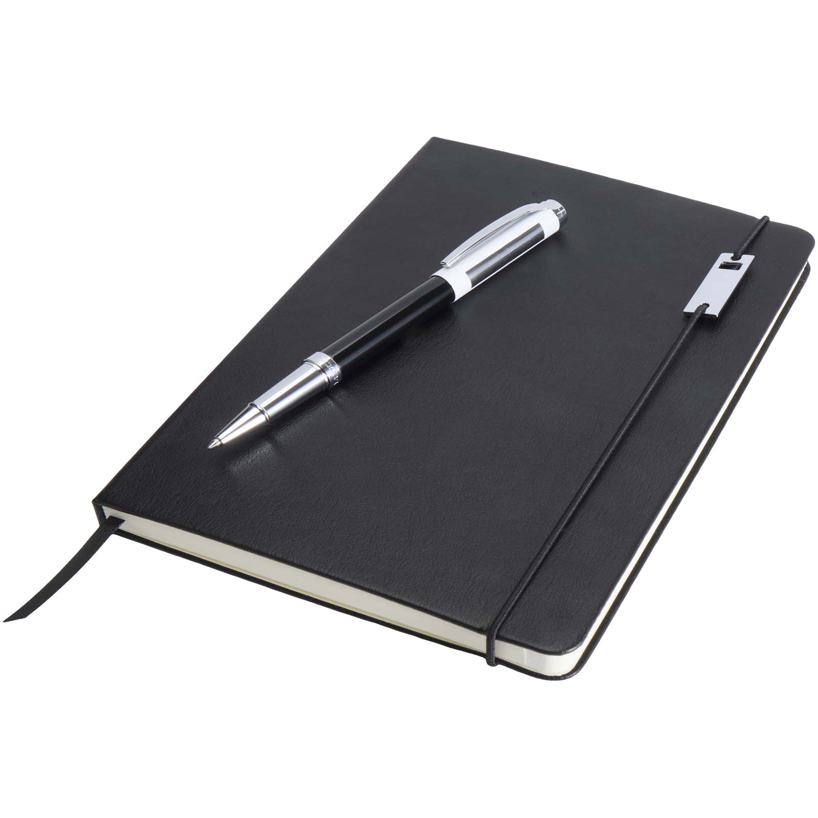 Legato Elegance A5 Hardcover Notizbuch mit Tintenroller Set