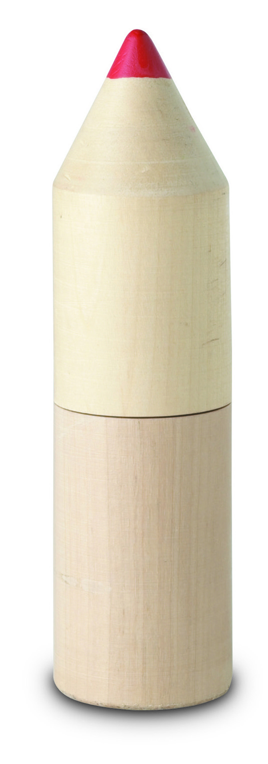 Holzbox mit 12 Stiften COLORET