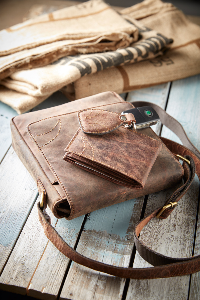 Echtleder-Tasche WILDERNESS