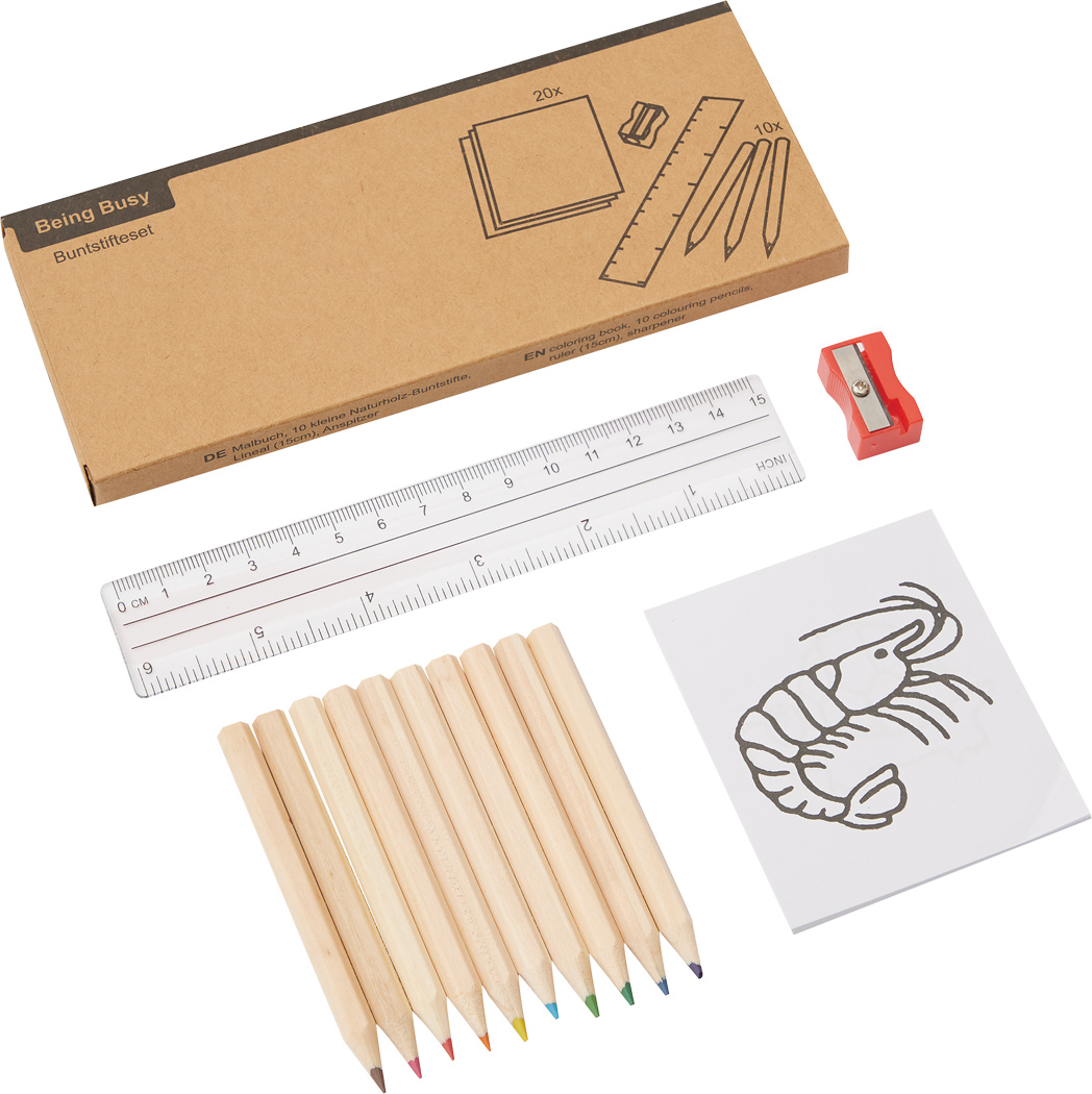 Buntstifteset BEING BUSY