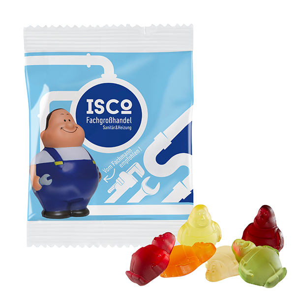 Herr Bert® - Fruchtgummi im kompostierbaren Tütchen Herr Bert® - Fruchtgummi im kompostierbaren Tütchen