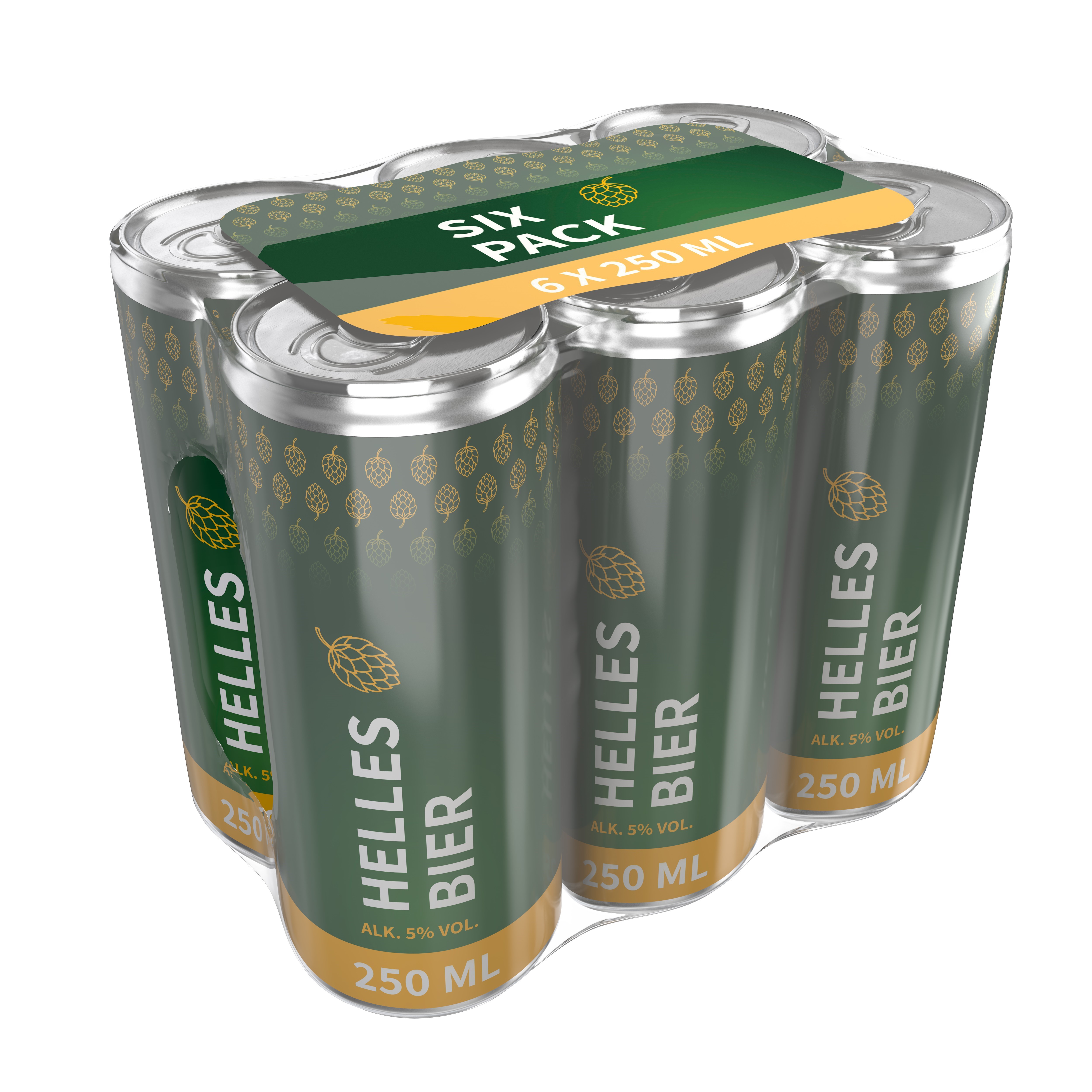 250 ml Bier - Body Label - Sixpack 250 ml Bier - Body Label - Sixpack