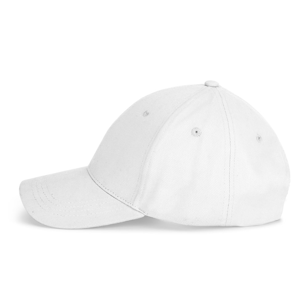 NATHAN Kappe aus 100 % Baumwolle (260 g / m²) mit 6 Paneelen
