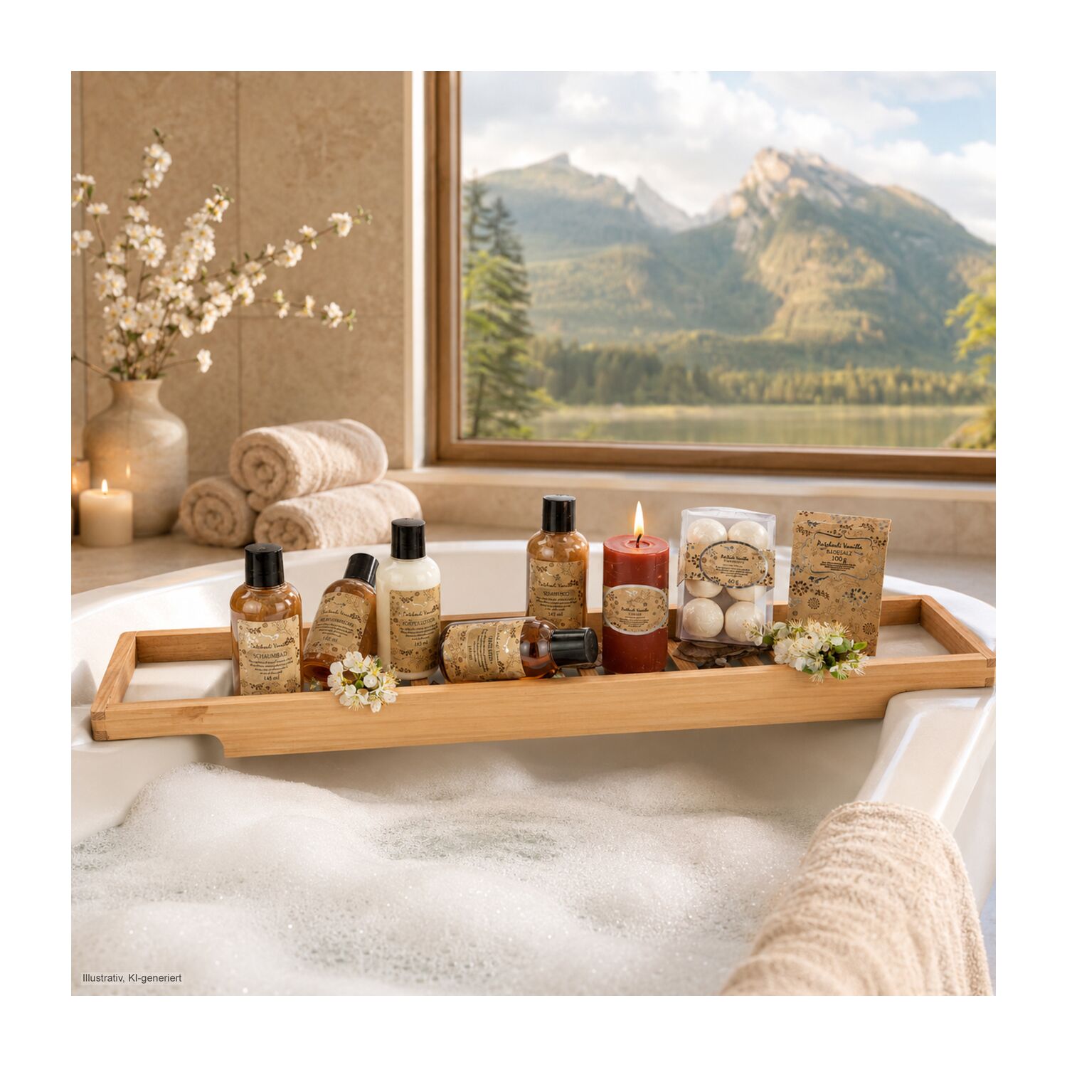 Wellness-Geschenkset: Badeoase