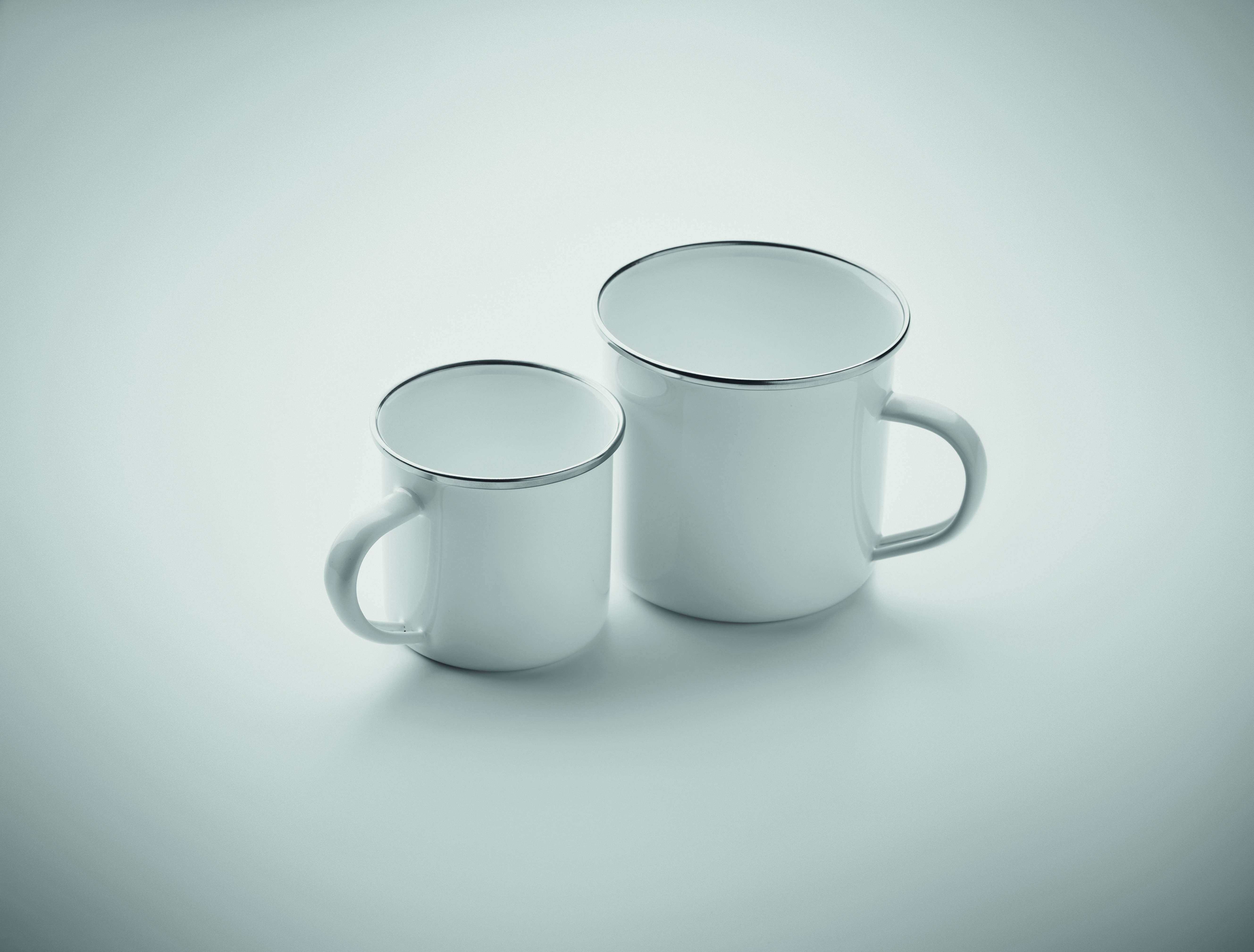Emaille-Becher Subli 200 ml PLATEADO S