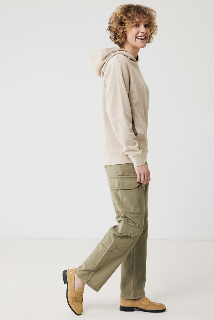 IQONIQ Yengo Hoodie mit Seitentaschen aus rec. Baumwolle
