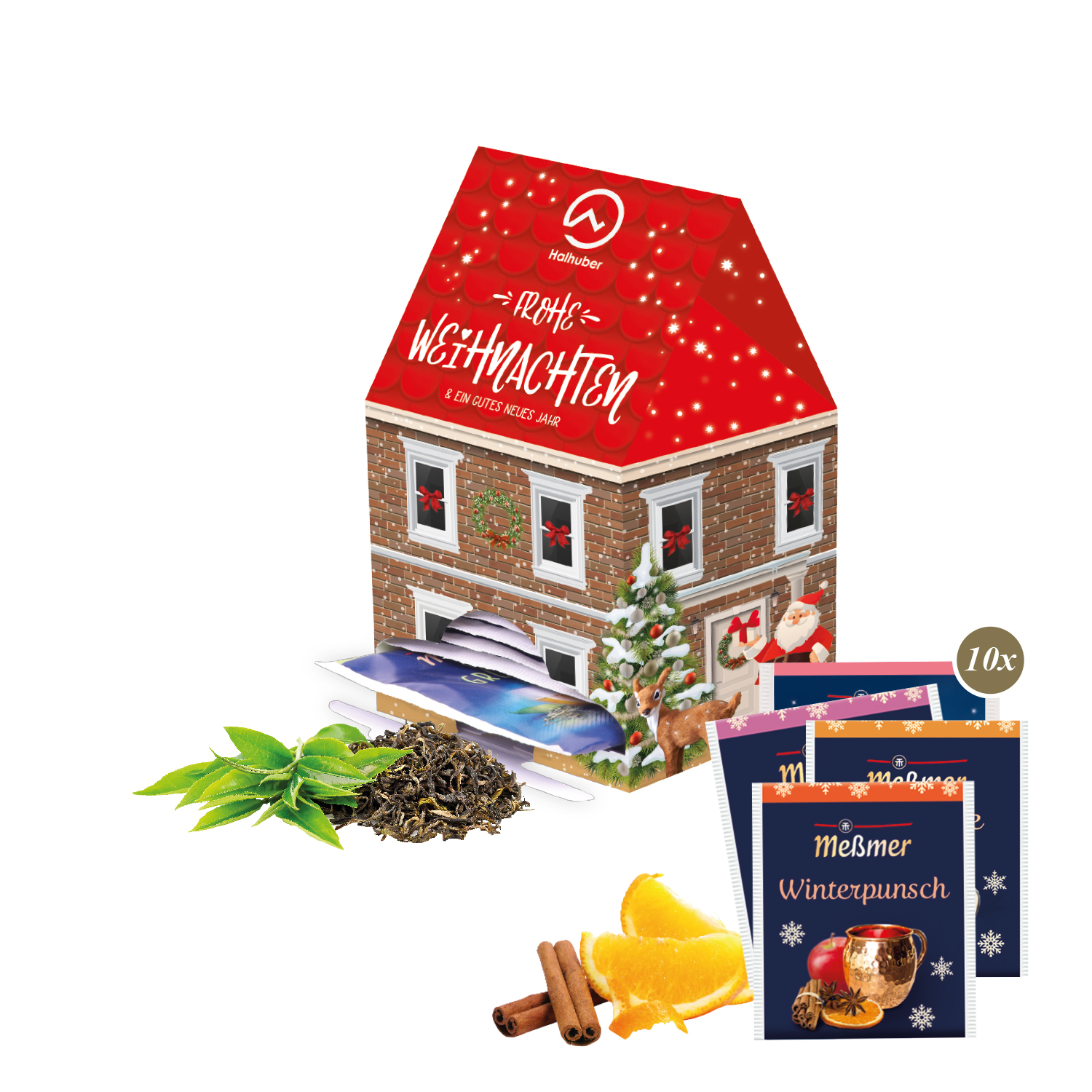 Tee-Haus "Mini“ mit Meßmer Tee