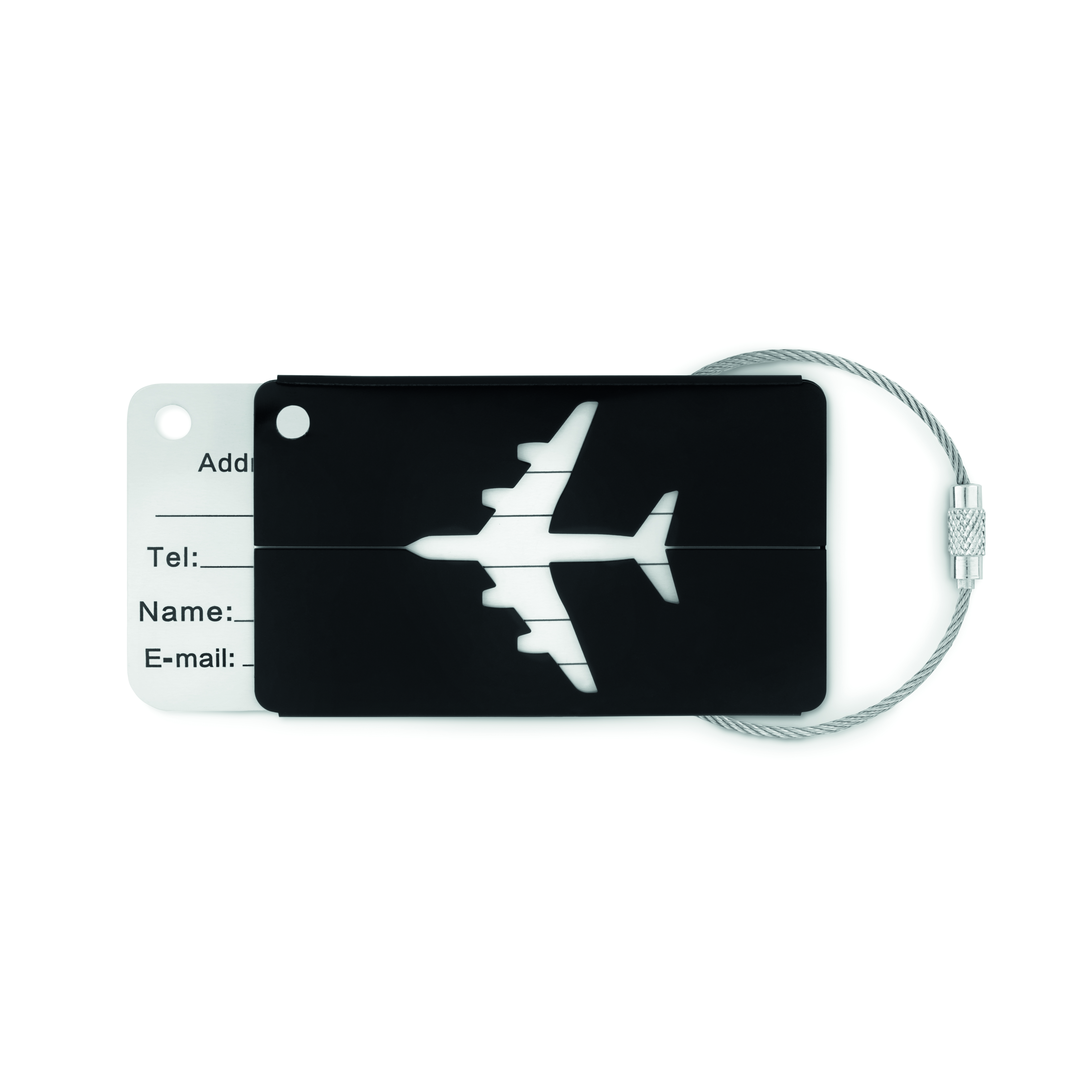 Kofferanhänger aus Aluminium FLY TAG