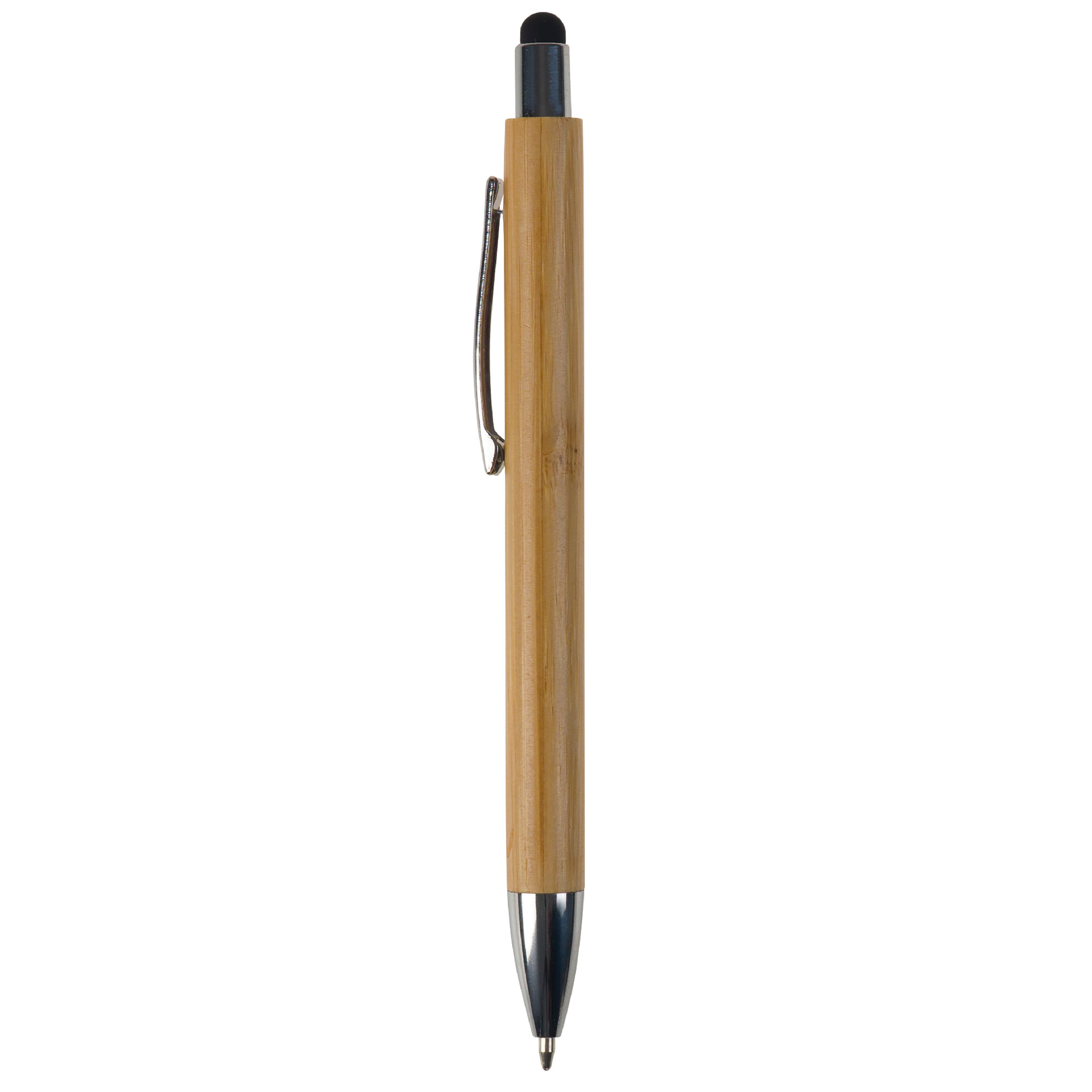 Bambus Kugelschreiber New York mit Touchpen
