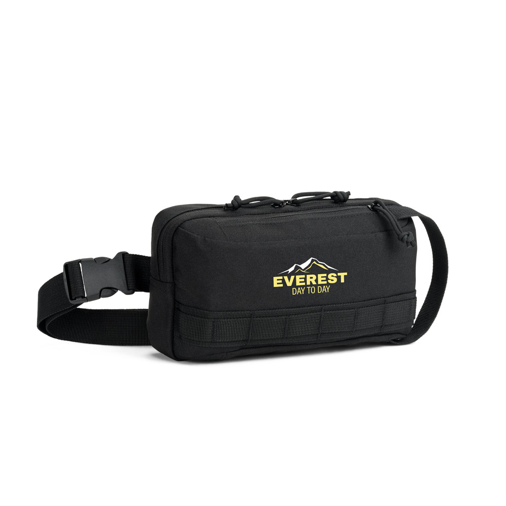 EDINBURGH Gürteltasche aus hochdichtem 600D-Recyclingpolyester und 210D-Recyclingpolyesterfutter