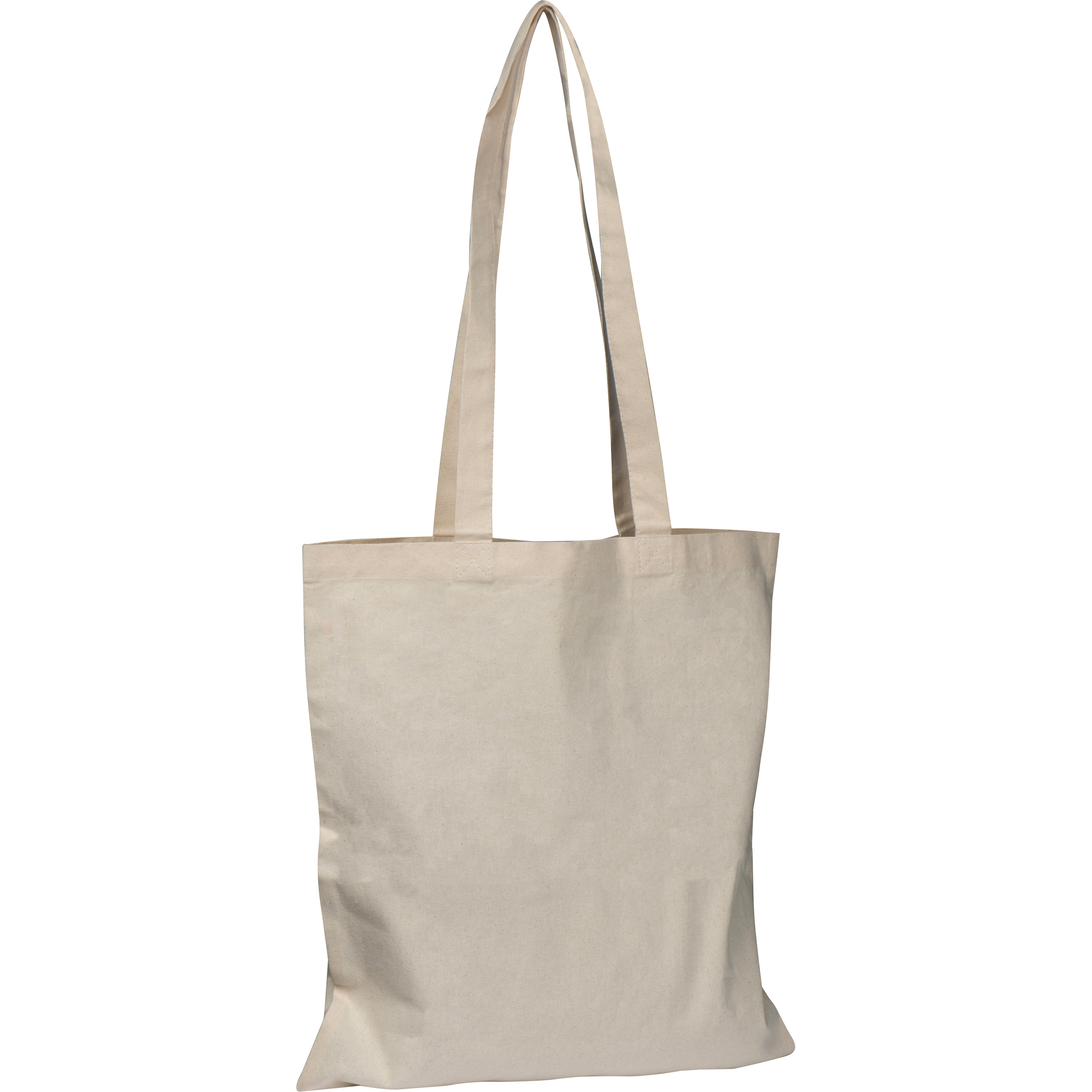 Baumwolltasche mit langen Henkeln 180g / m²