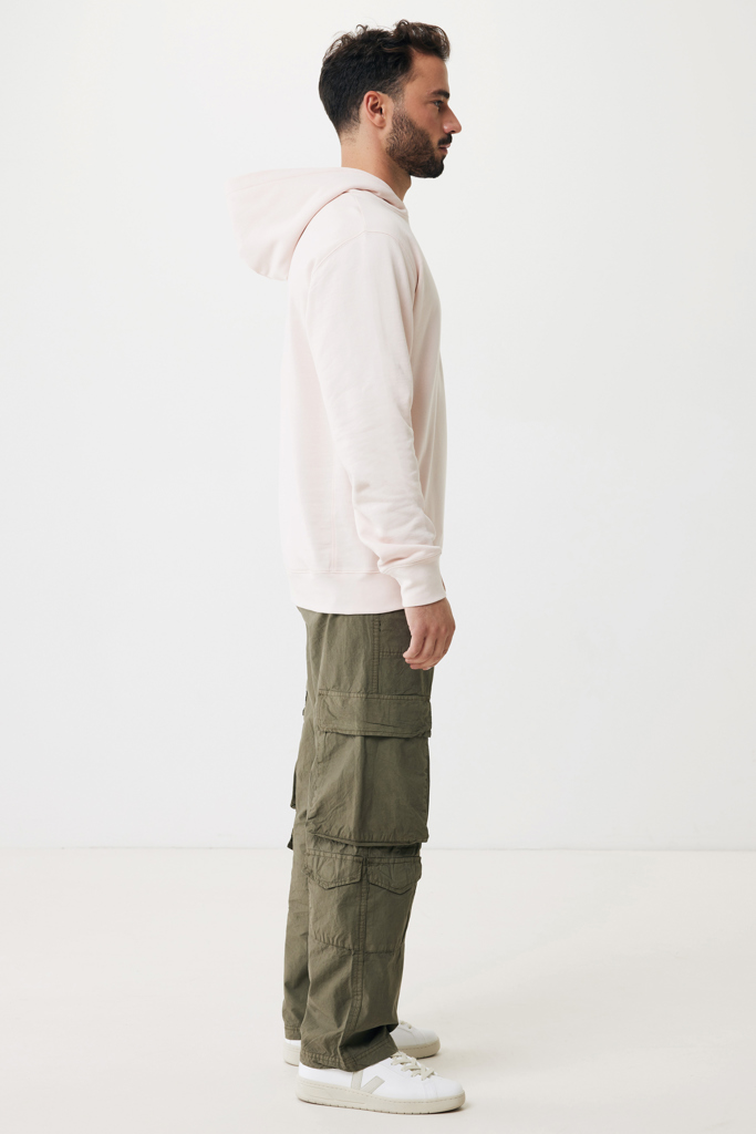 IQONIQ Yengo Hoodie mit Seitentaschen aus rec. Baumwolle