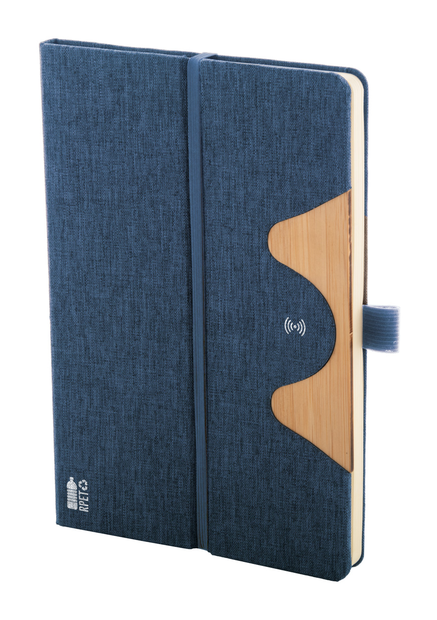 RPET Wireless-Charger / Notizbuch Chatom