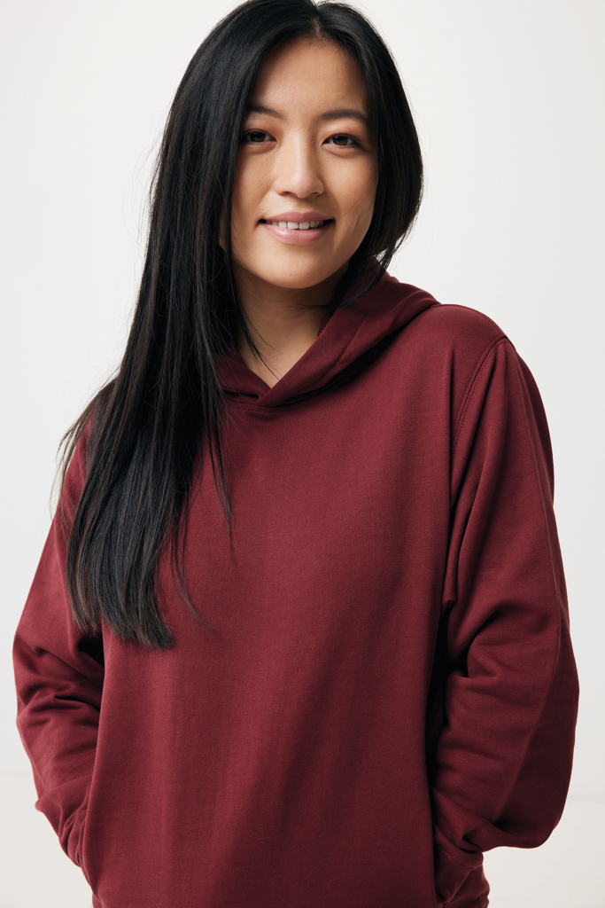 IQONIQ Yengo Hoodie mit Seitentaschen aus rec. Baumwolle
