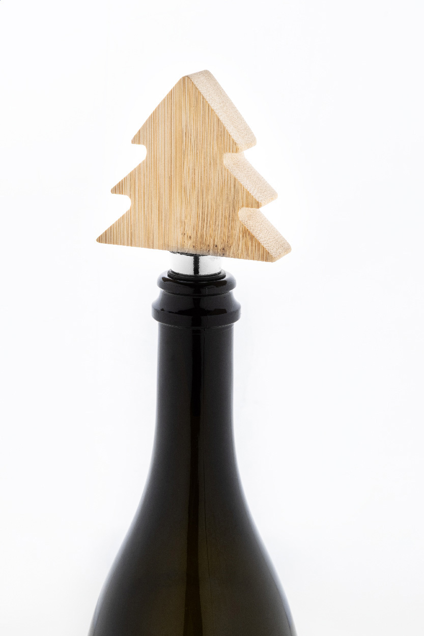 Weinverschluss mit Weihnachtsmotiv Ortega