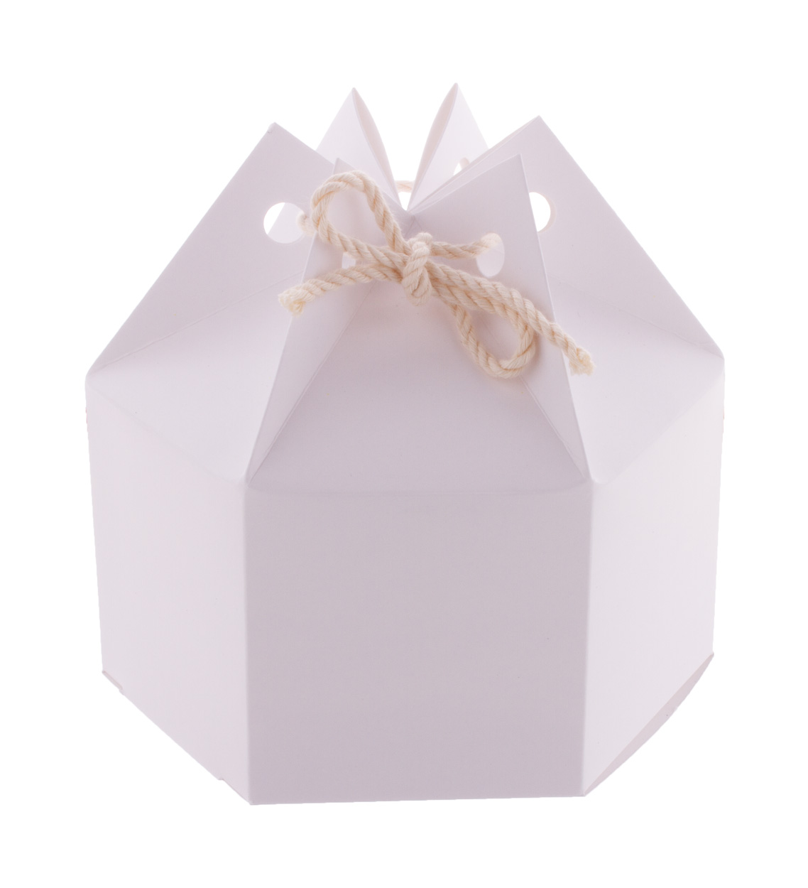 Sechseckige Geschenkbox CreaBox HexaCord M
