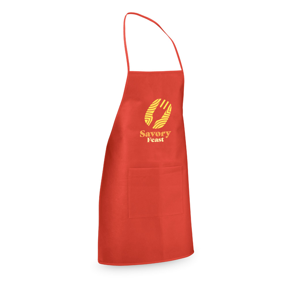 CELERY Schürze aus Non-Woven (80 g / m²)