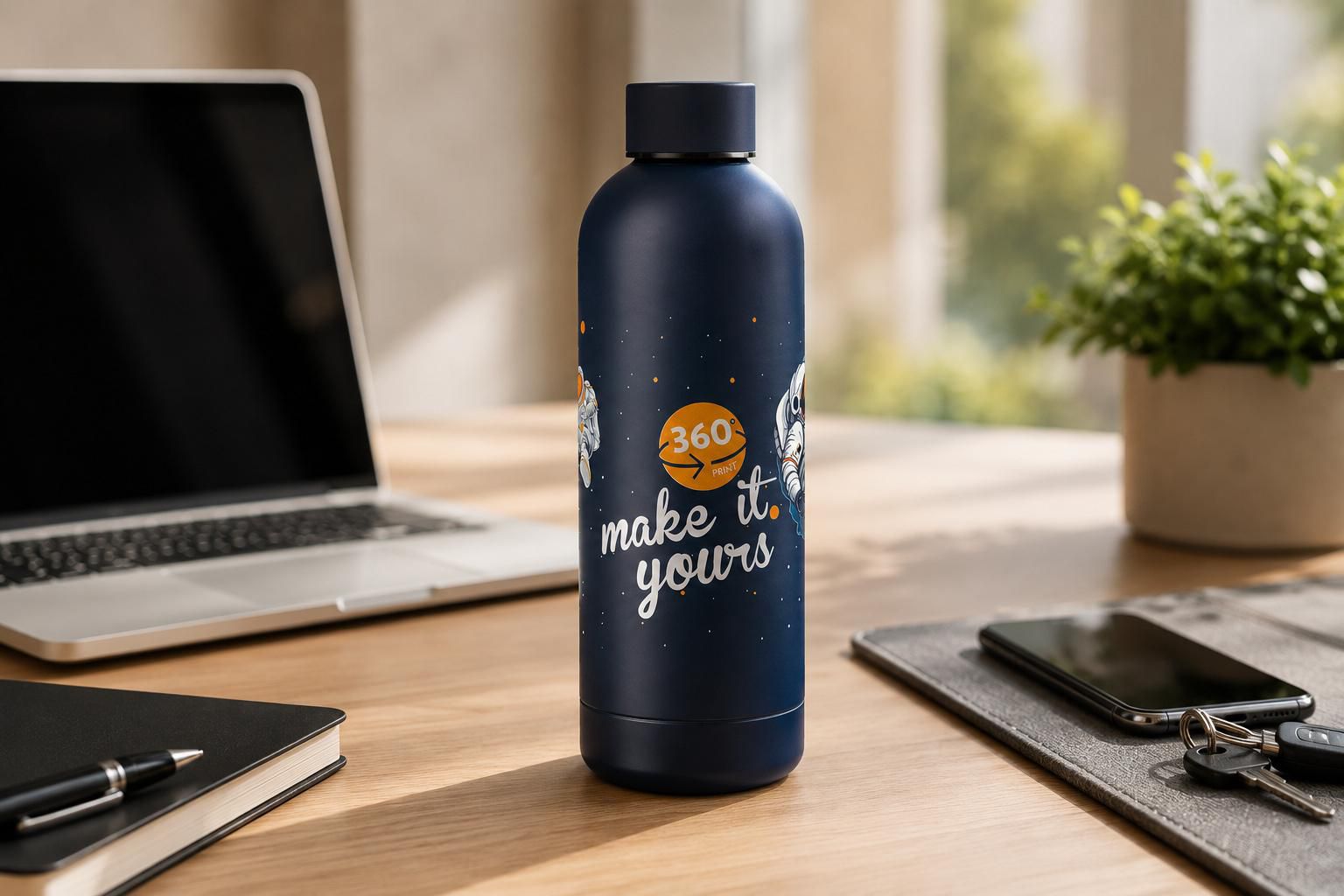 Isolierflasche Isaiah | Recycelt | 500 ml