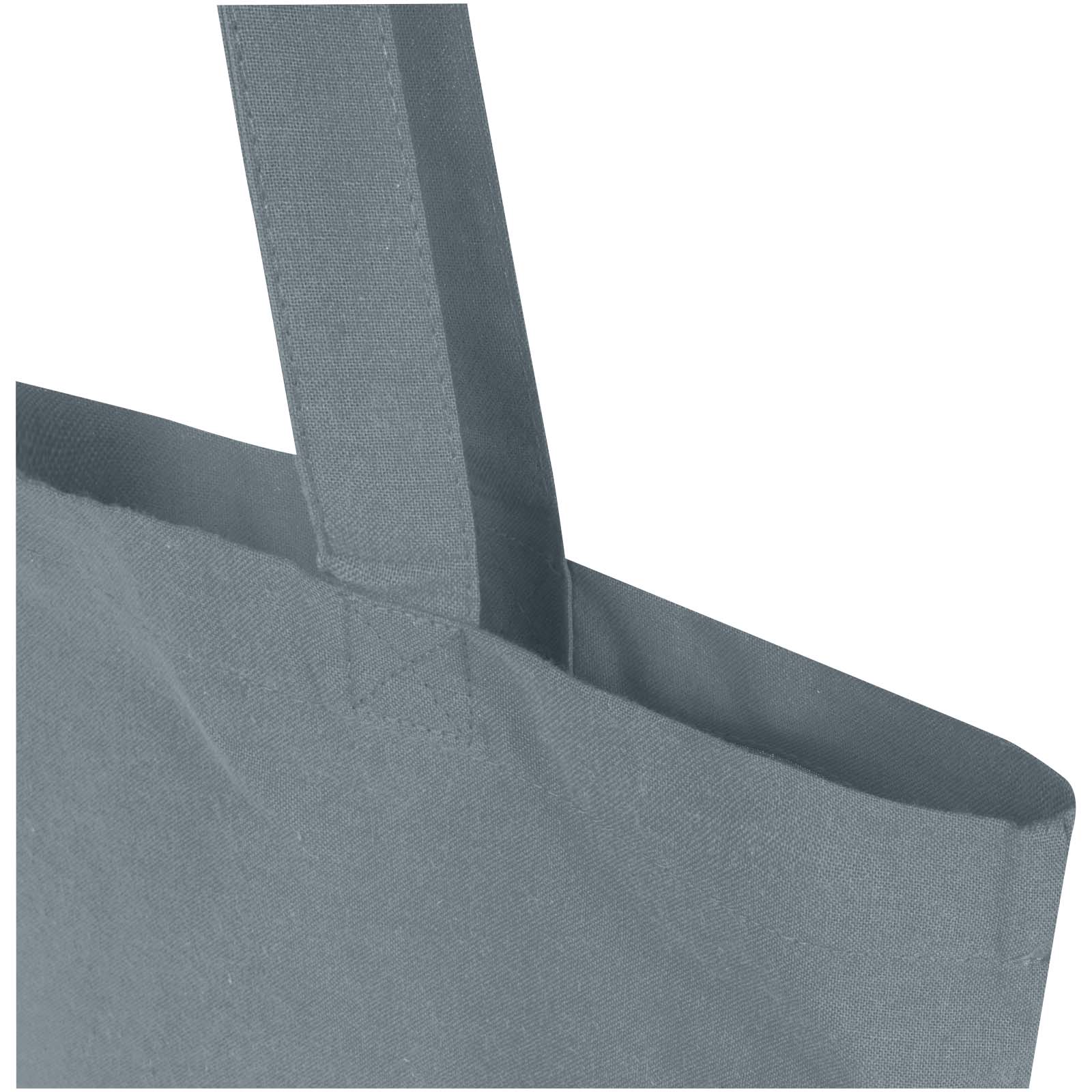 Madras Blend 140 g / m² Tragetasche aus GRS-recycelter Baumwolle 7L