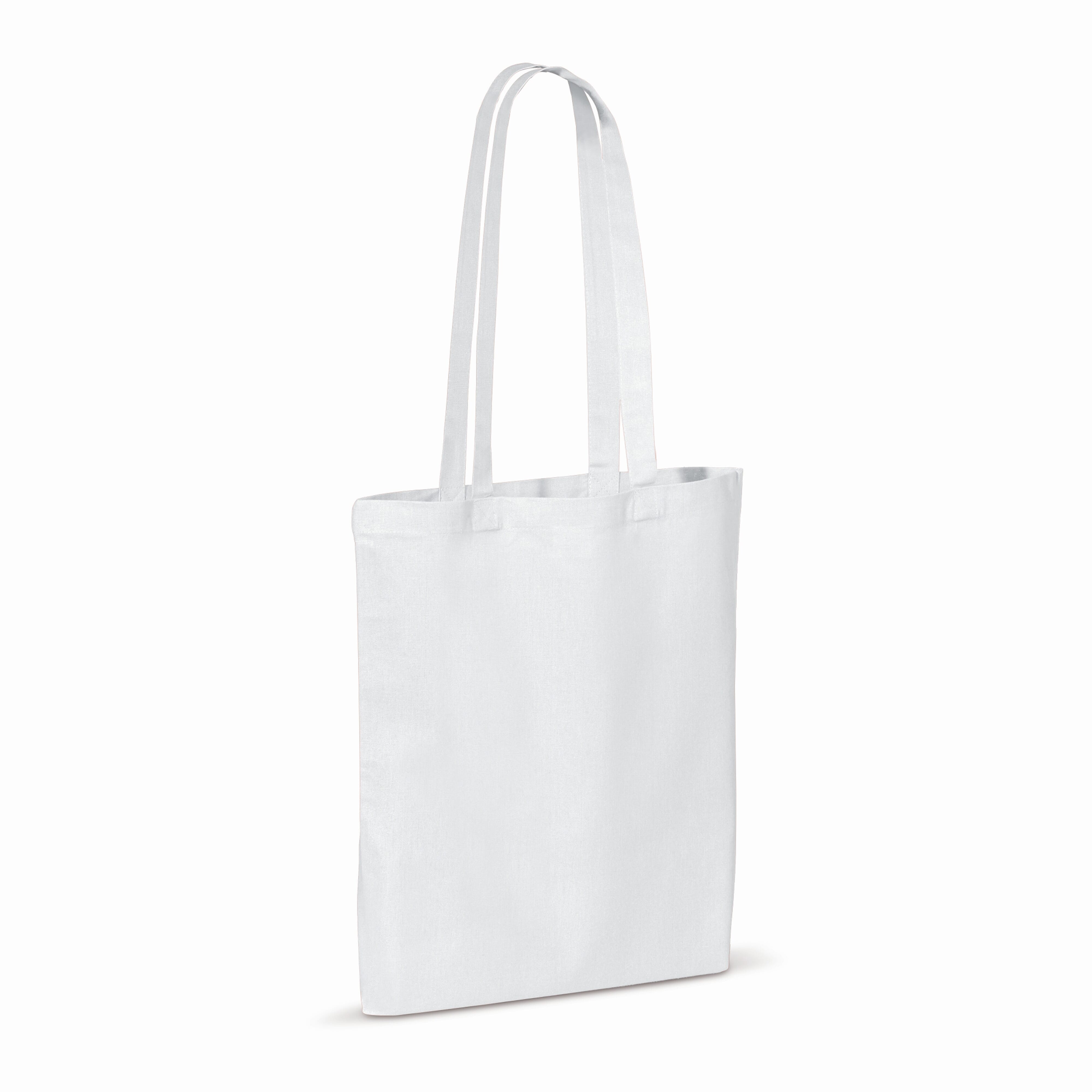 Tasche aus recycelter Baumwolle 140g / m² 38 x 42cm