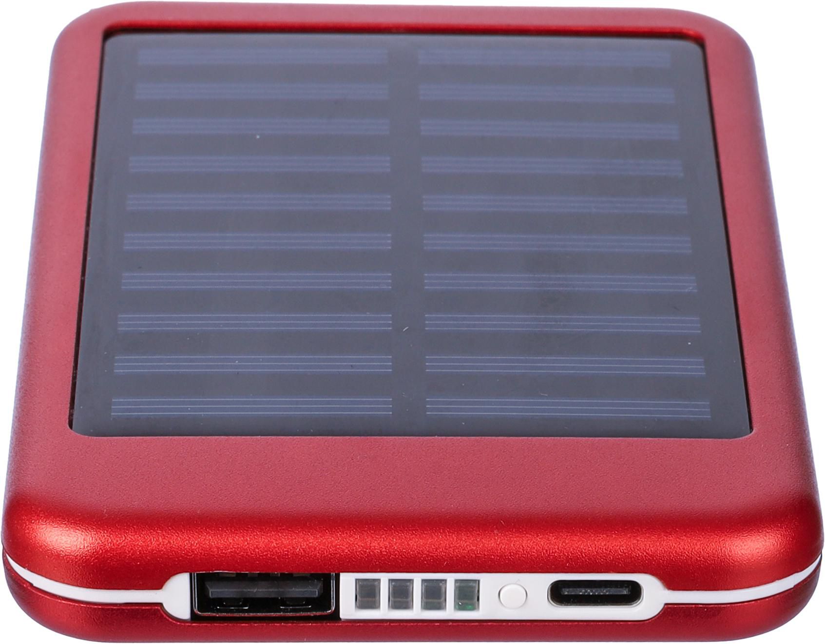 Powerbank Tycho | Aluminium | Solar | 4.000 mAh