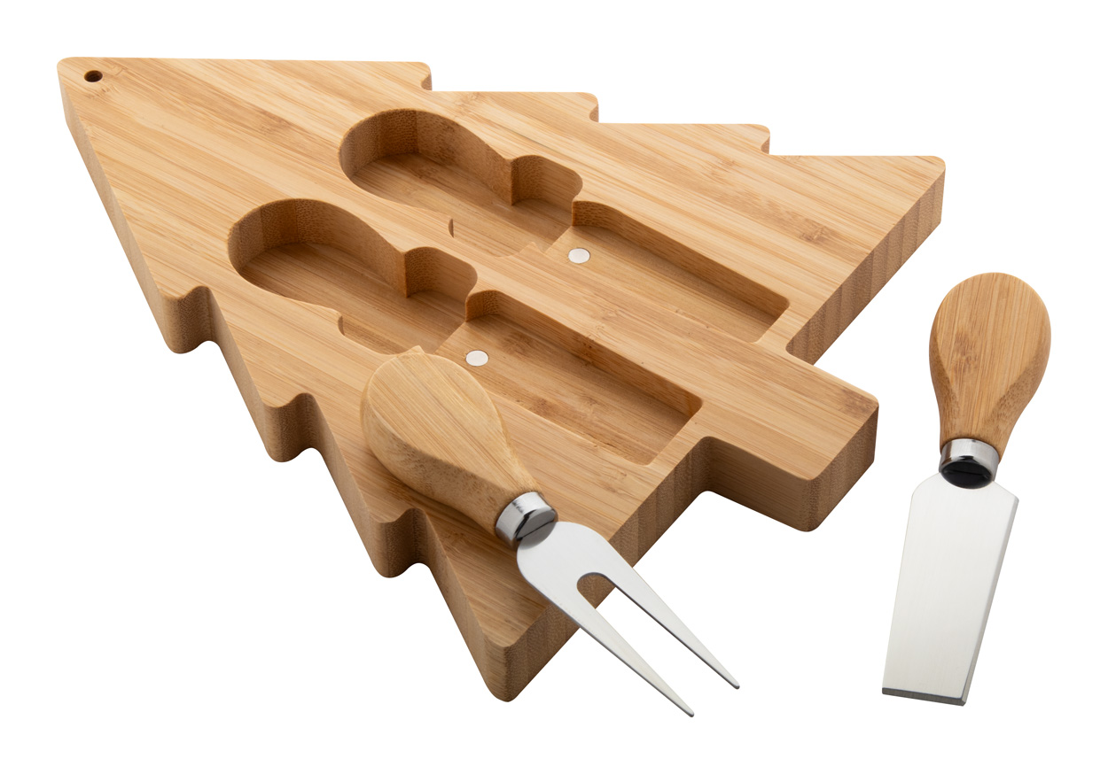 Weihnachtliches Käsemesserset Jarlsberg