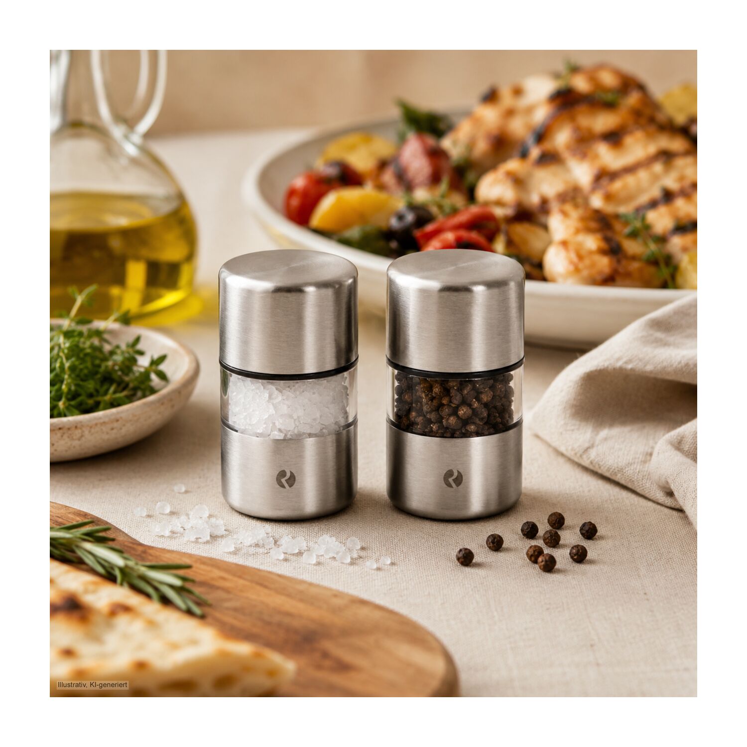 ROMINOX® Mini Salz- oder Pfeffermühle // Milam