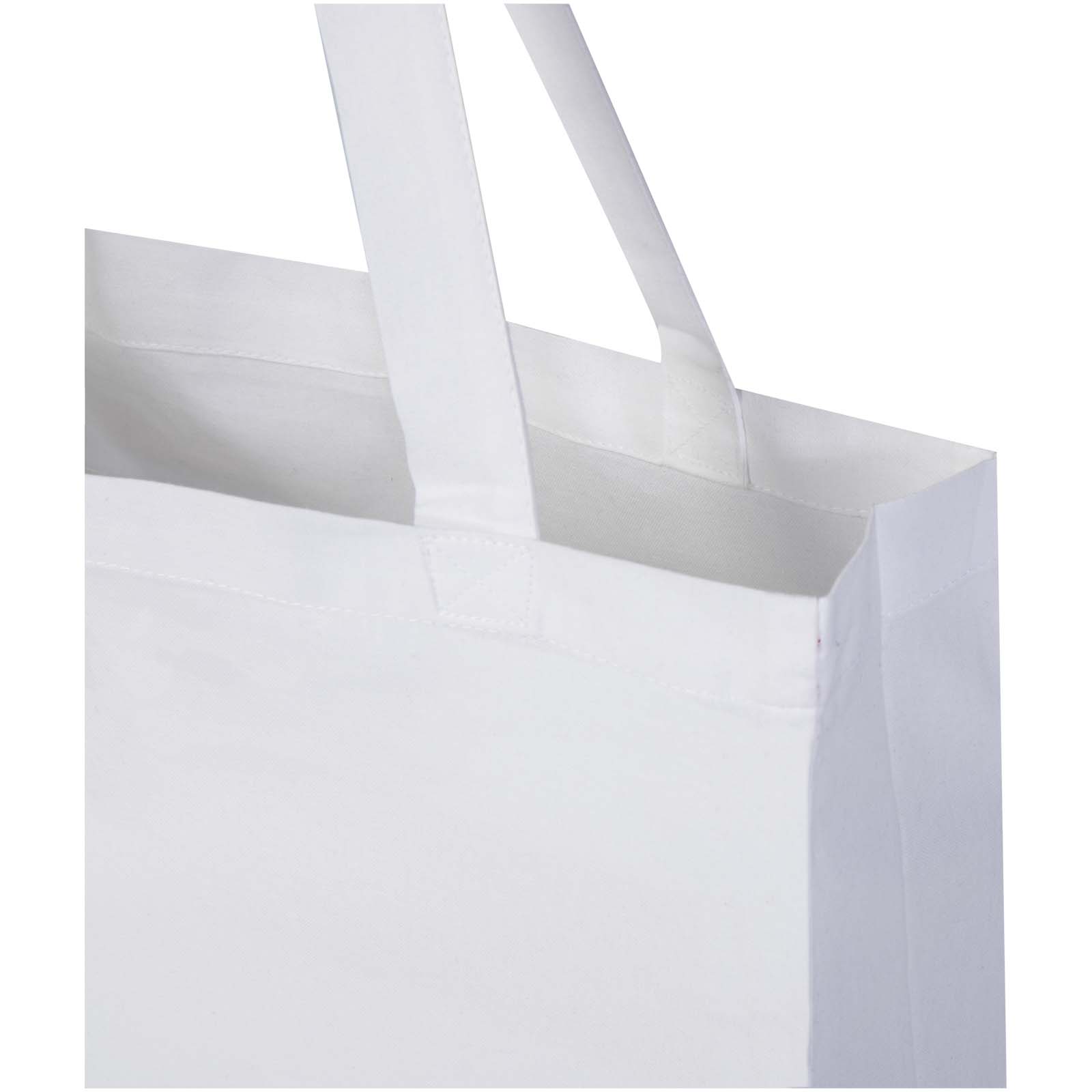 Odisha 180 g / m² OCS Bio Tragetasche mit Seitenfalten 14L