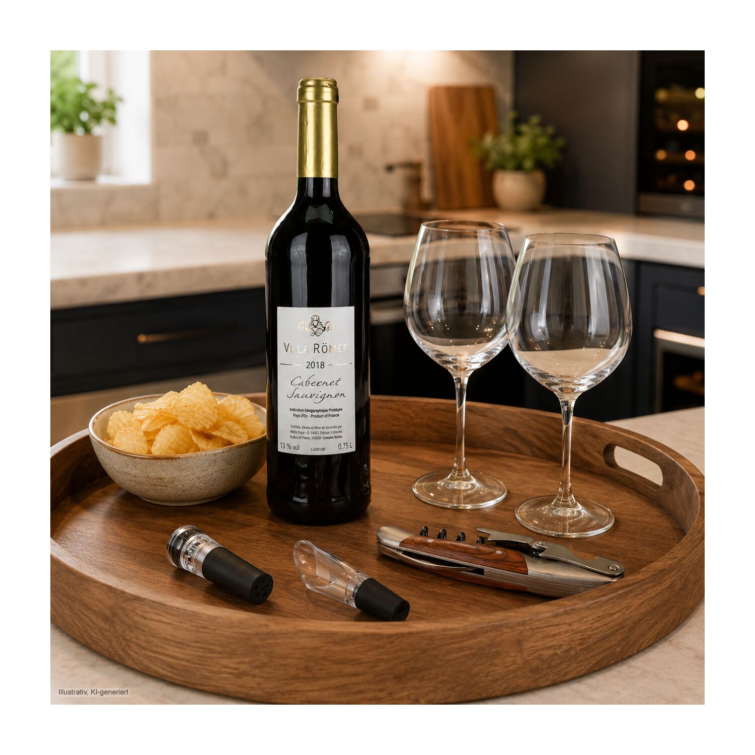 Geschenkset / Präsenteset: Wein-Partnerschaft