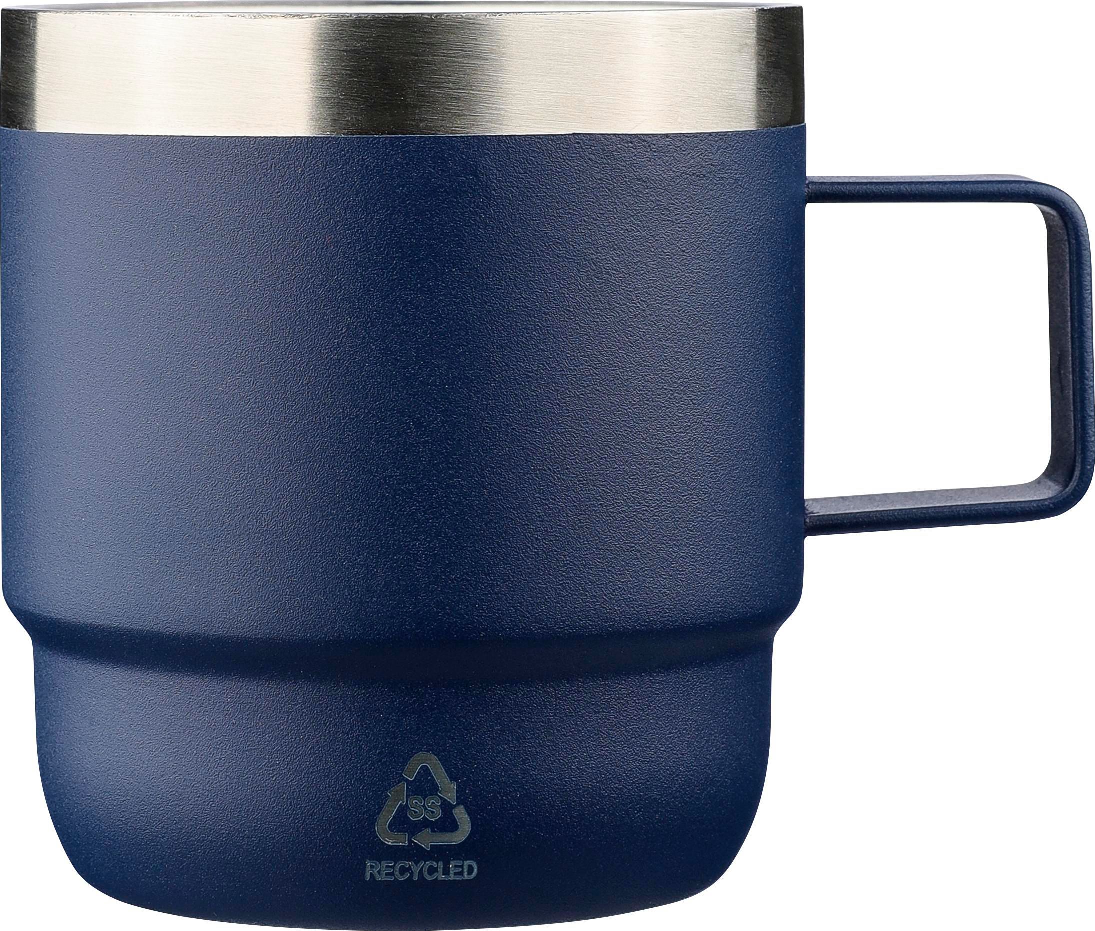 Recycelter Edelstahl-Becher mit doppelter Wand (180 ml) Lilia